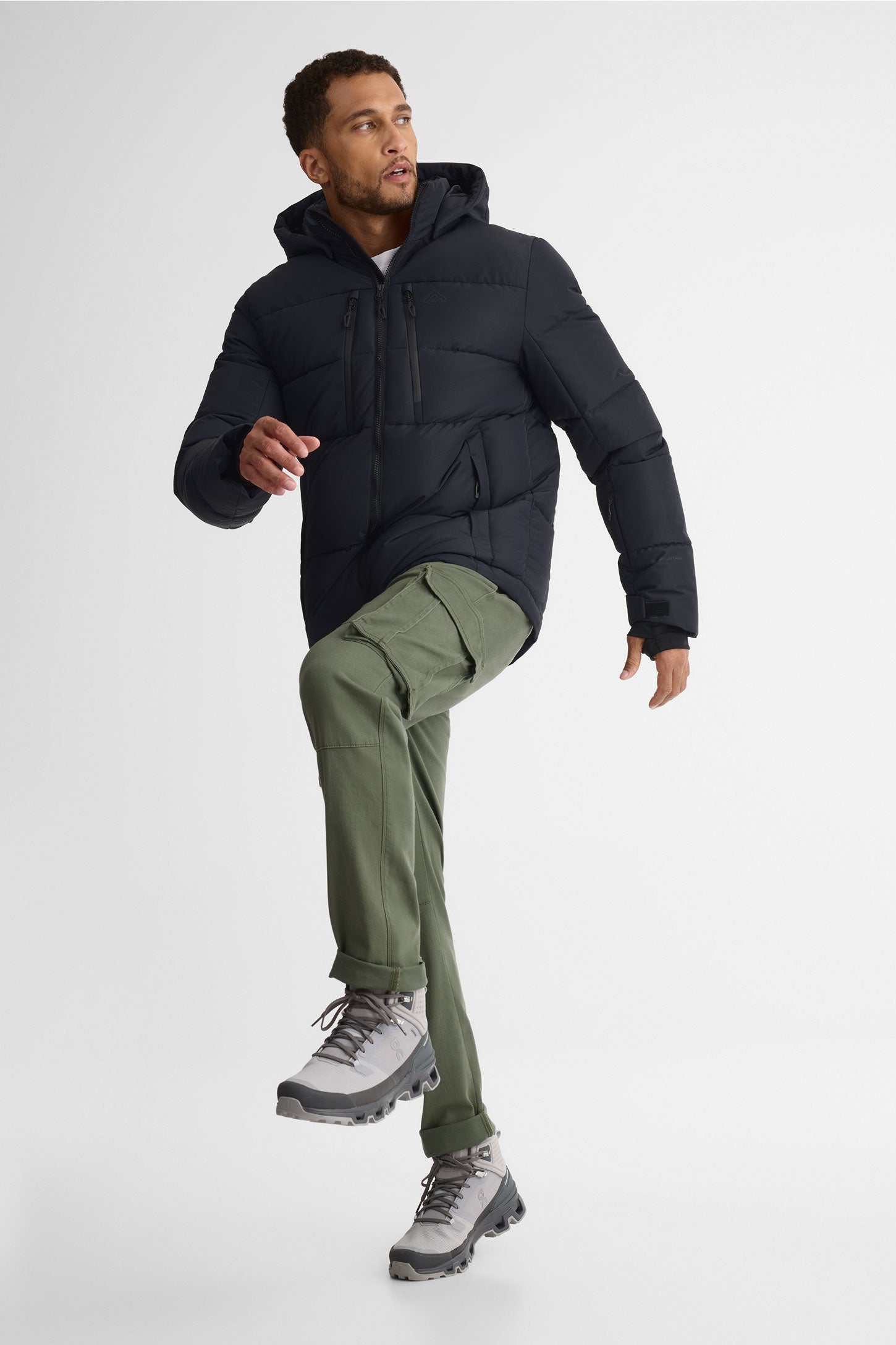 Manteau d'hiver – Homme && NOIR