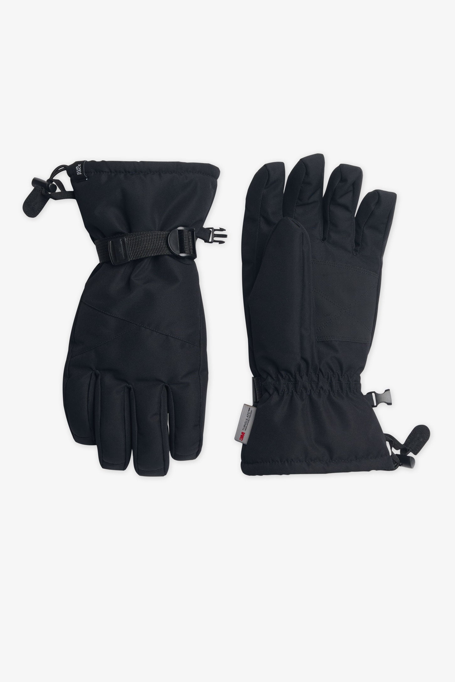 Gants isolés imperméables - Homme && NOIR