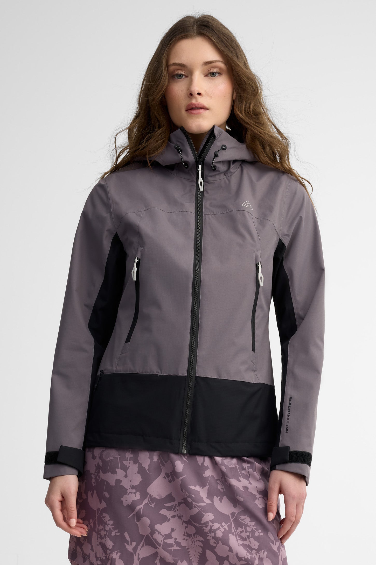 Manteau imperméable BM - Femme && MAUVE