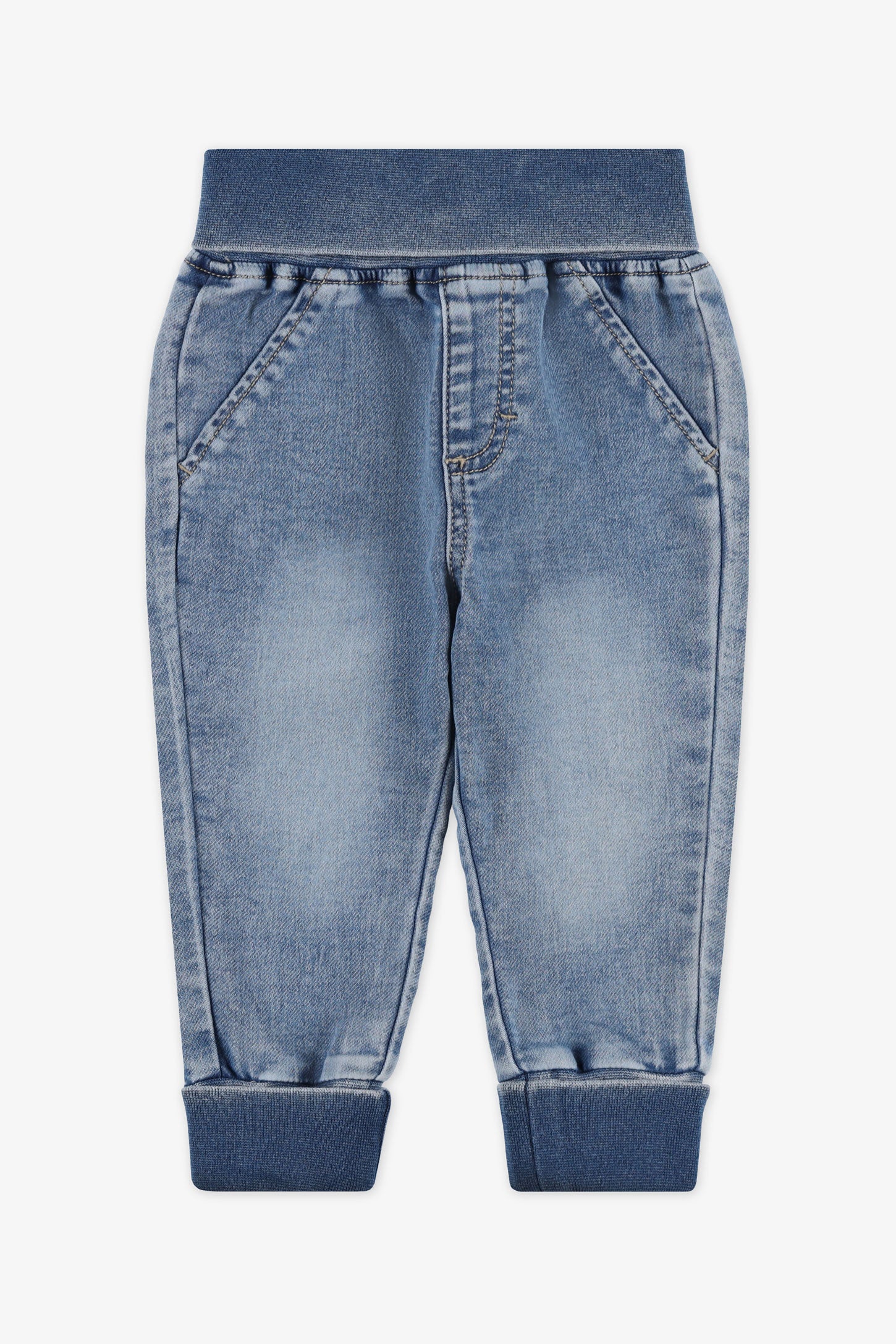 Jeans évolutif, 2T-3T - Bébé garçon && BLEU