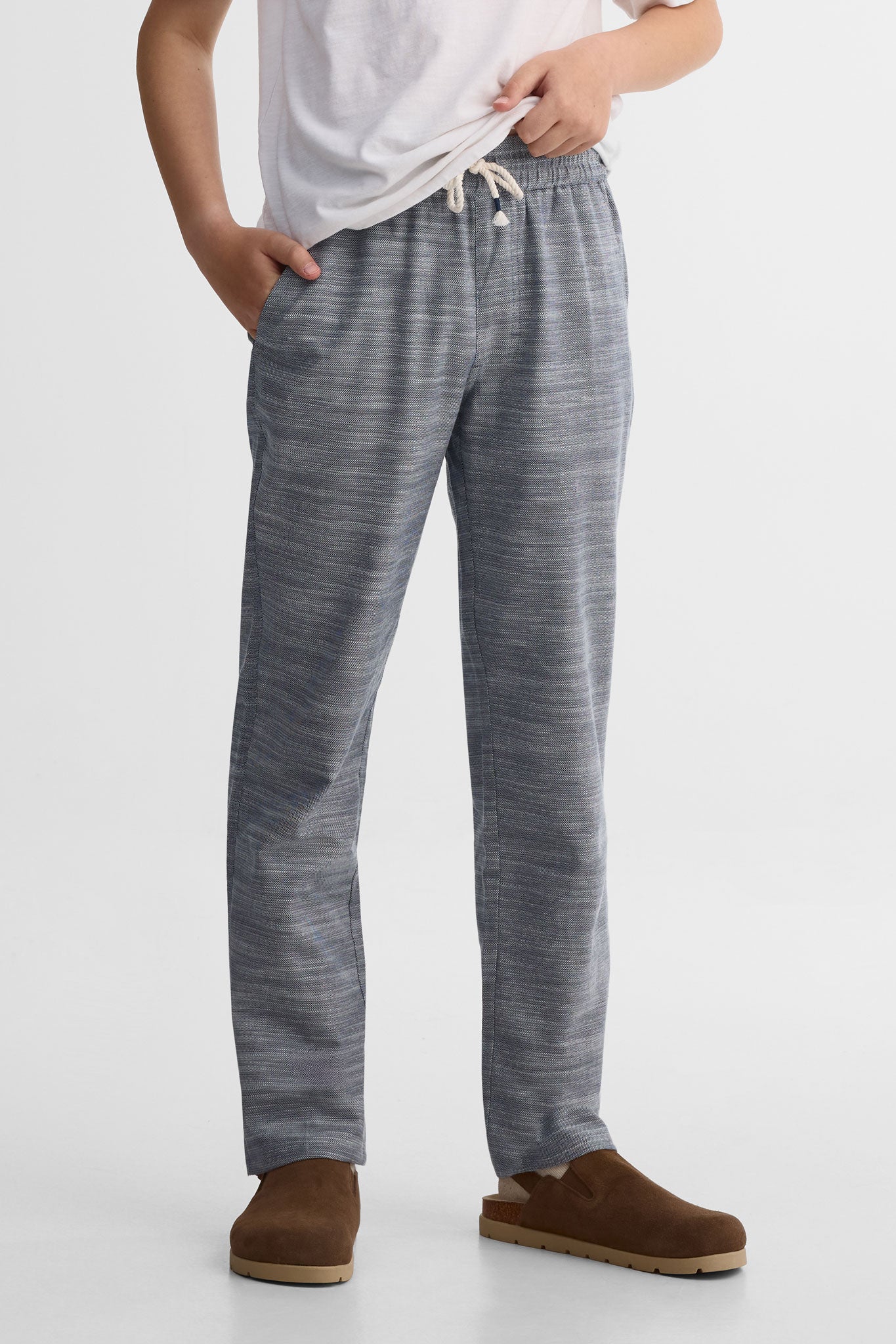 Pantalon convertible en capri - Ado garçon && NOIR