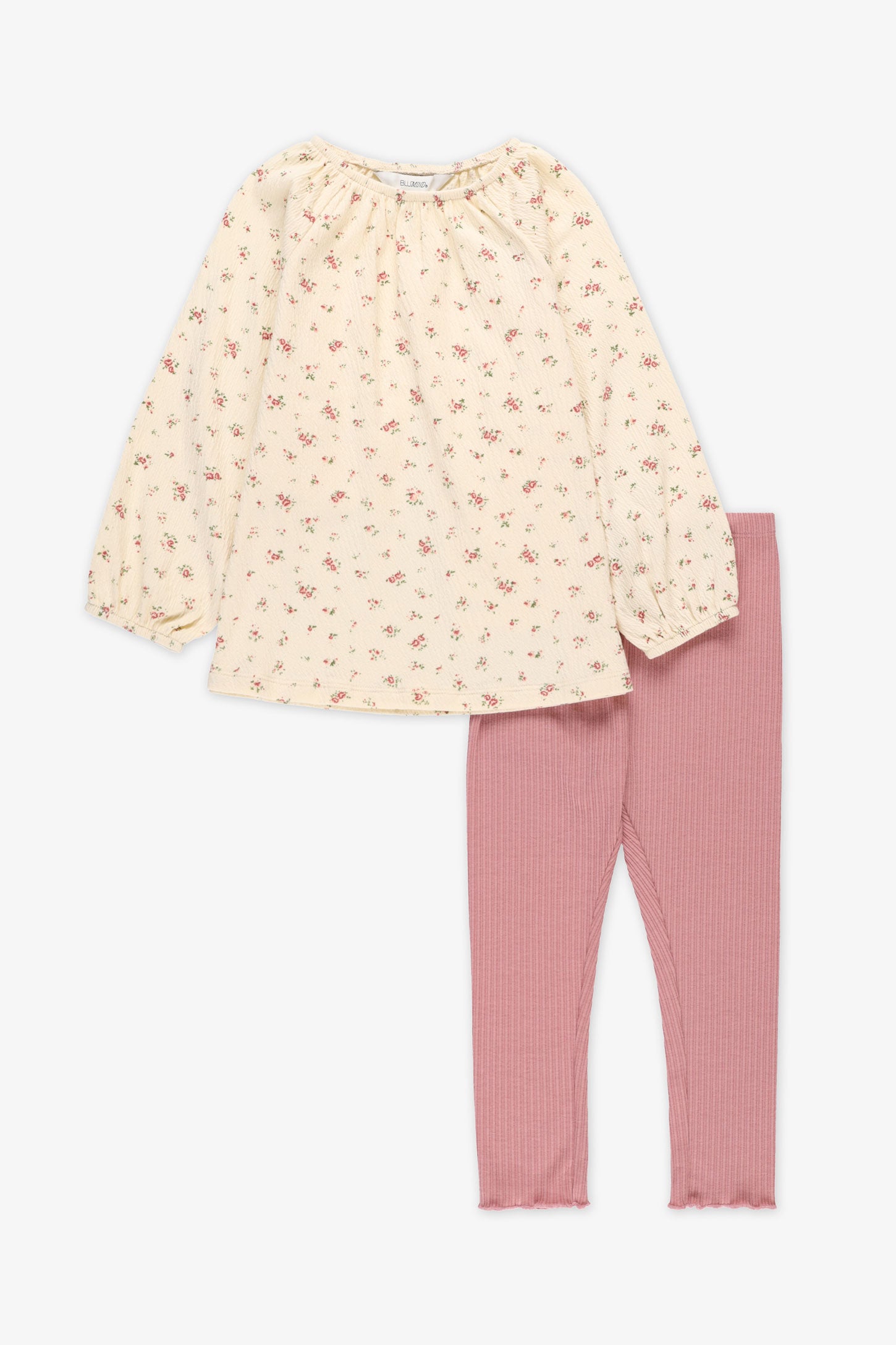 Ensemble 2-pièces tunique et legging - Bébé fille && ROSE MULTI