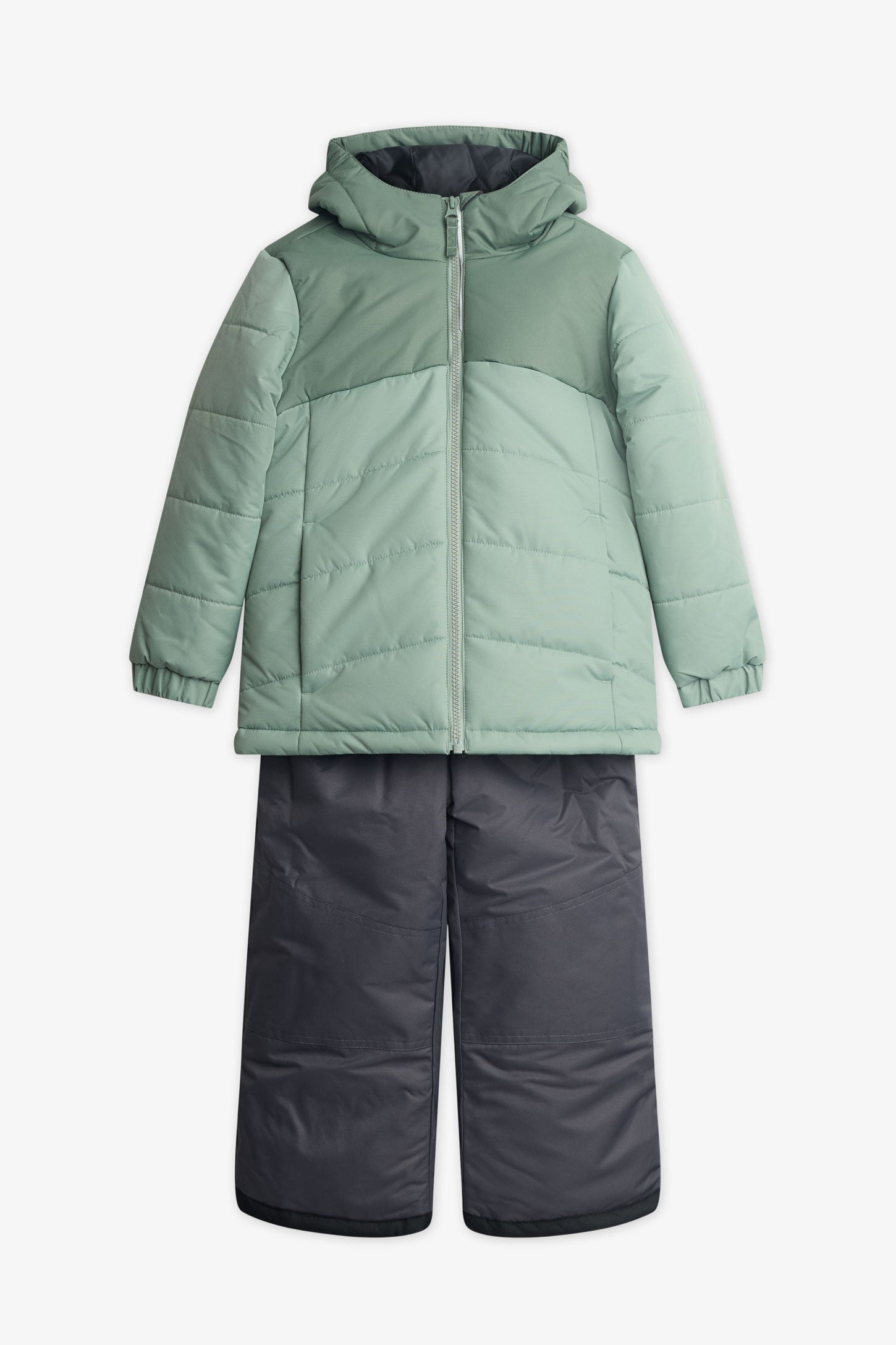 Habit de neige 2 pièces isolé - Enfant fille && VERT