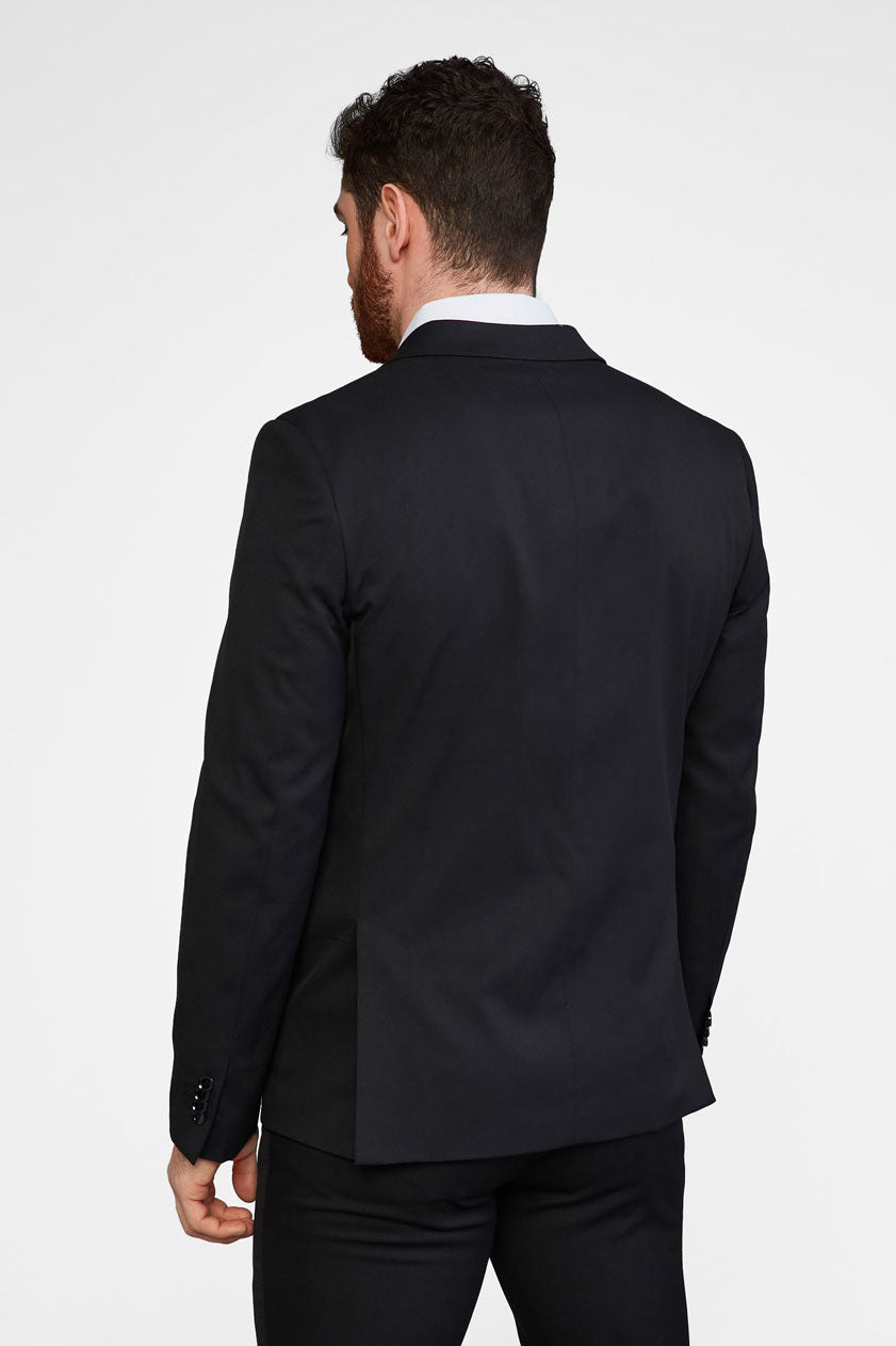 Veston coupe moderne ajustée - Homme && NOIR