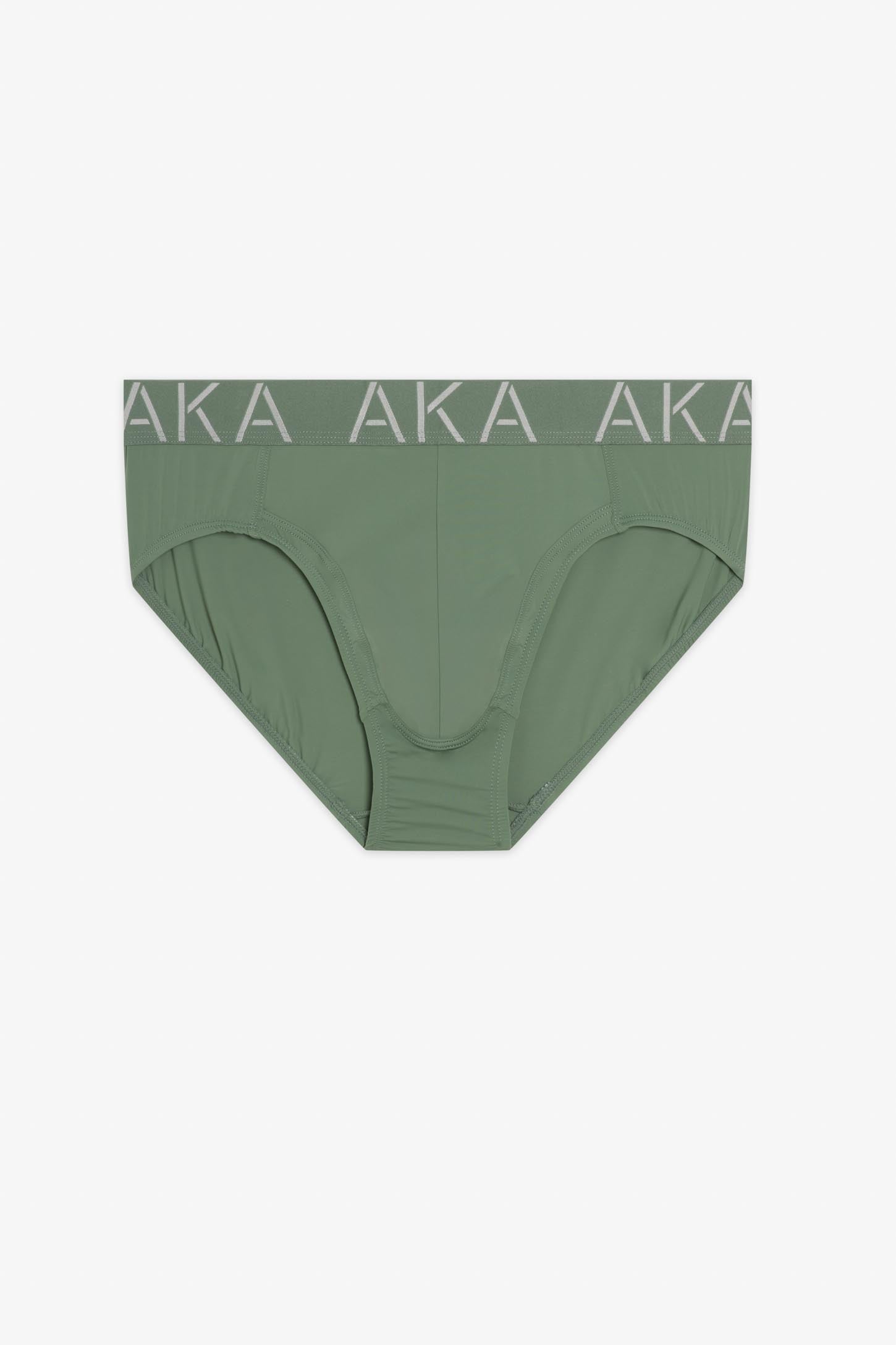 Slip en microfibre - Homme && SAUGE