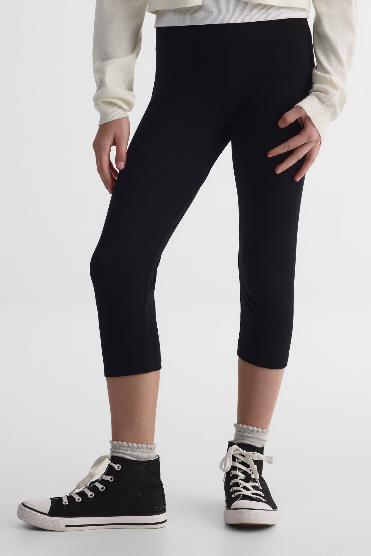 Legging bermuda, 2/25$ - Ado fille && NOIR