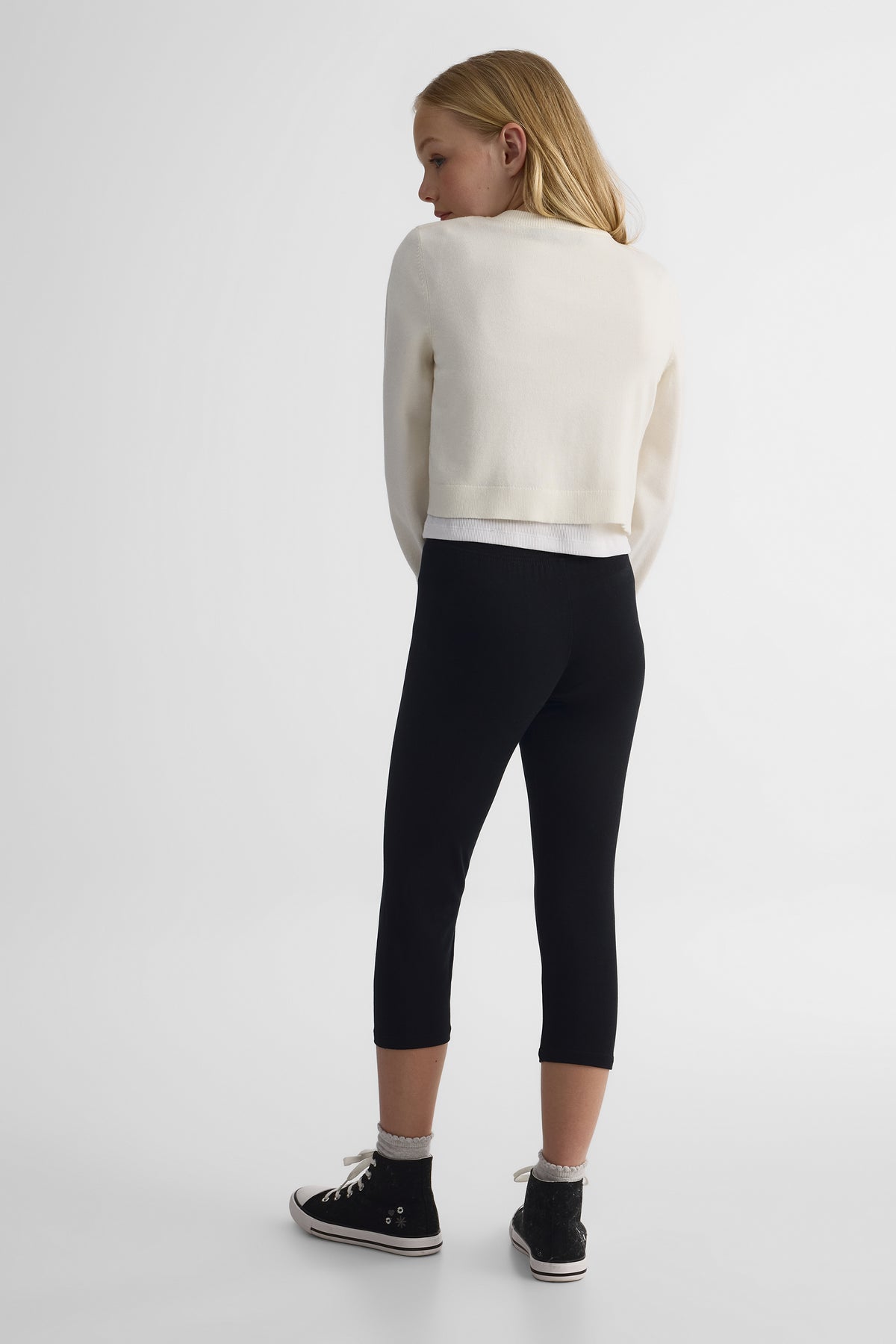 Legging bermuda, 2/25$ - Ado fille && NOIR