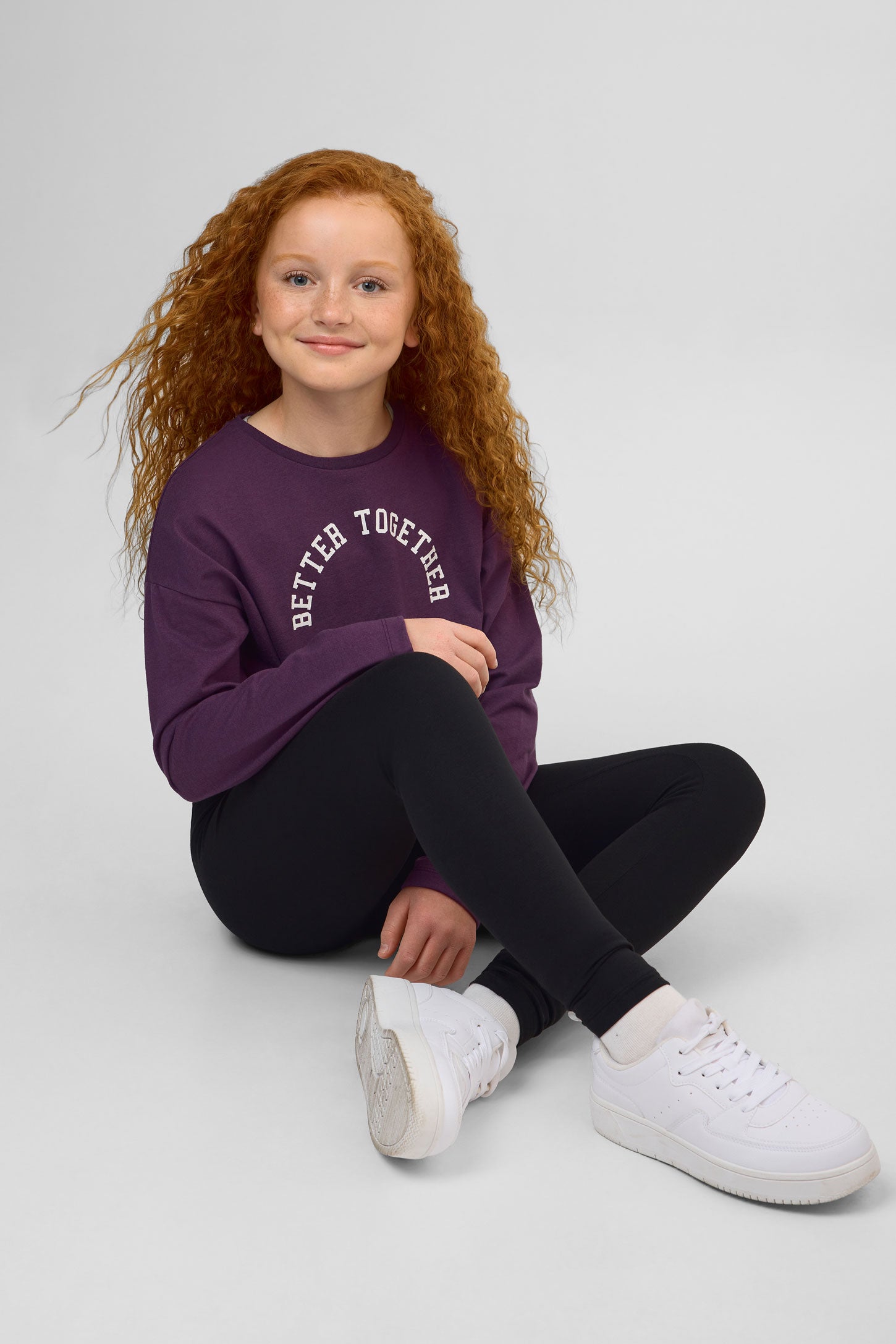 Legging essentiel en coton, 2/25$ Ado fille Aubainerie