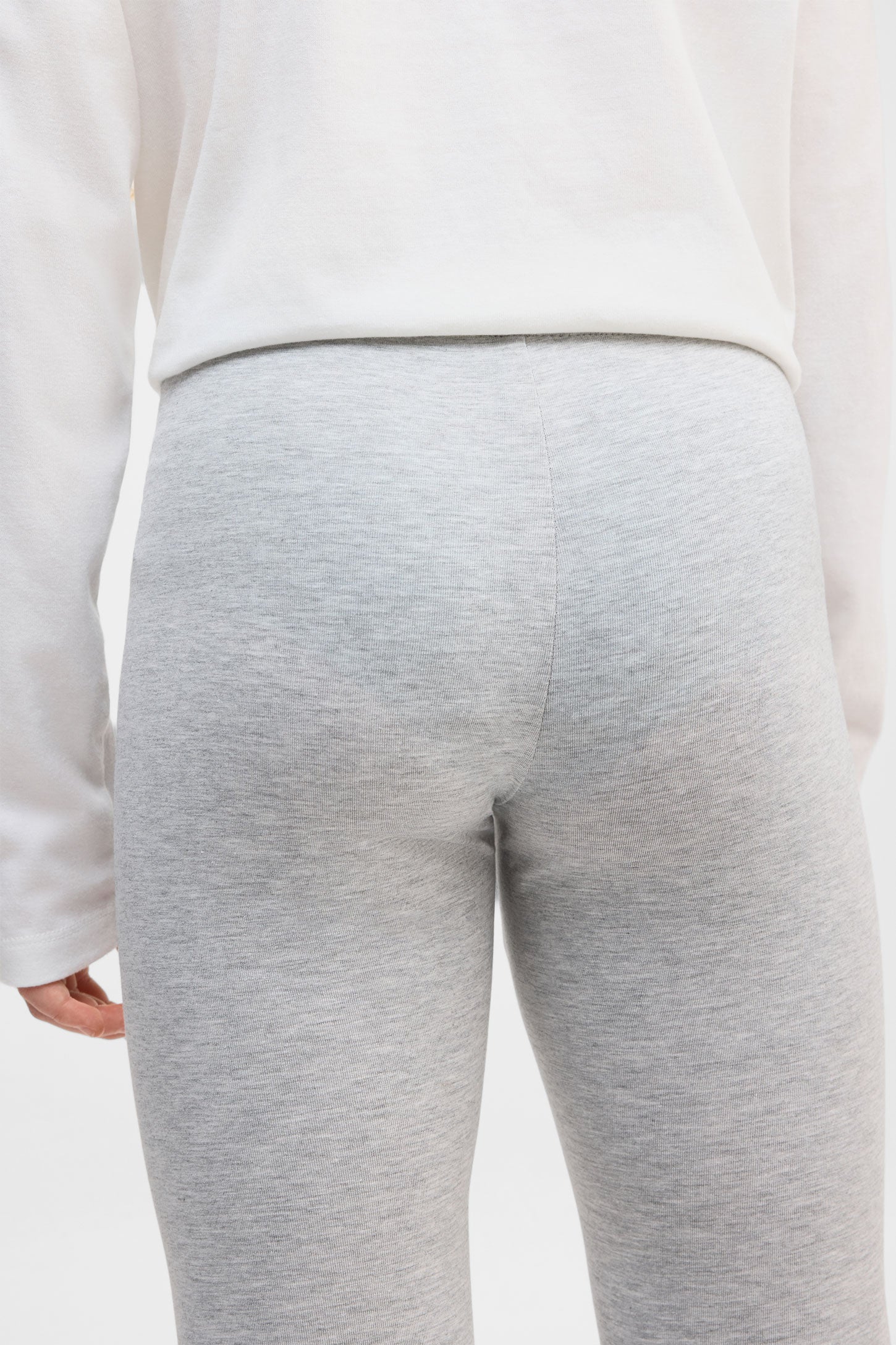 Legging essentiel en coton, 2/25$ - Ado fille && GRIS