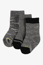 Lot de 3 paires de chaussettes thermales - Bébé unisexe && COULEUR 1