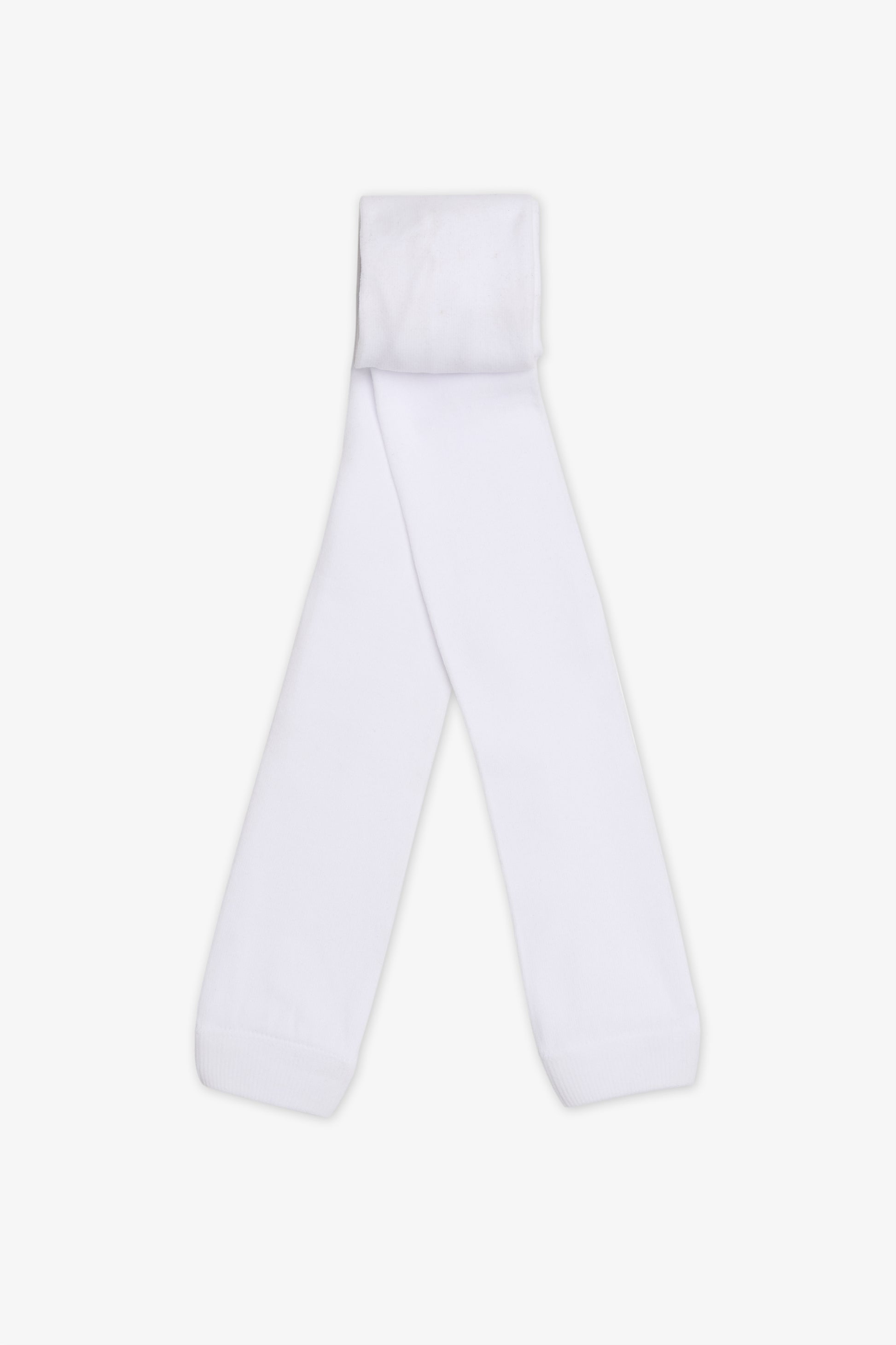 Collant sans pied - Enfant fille && BLANC