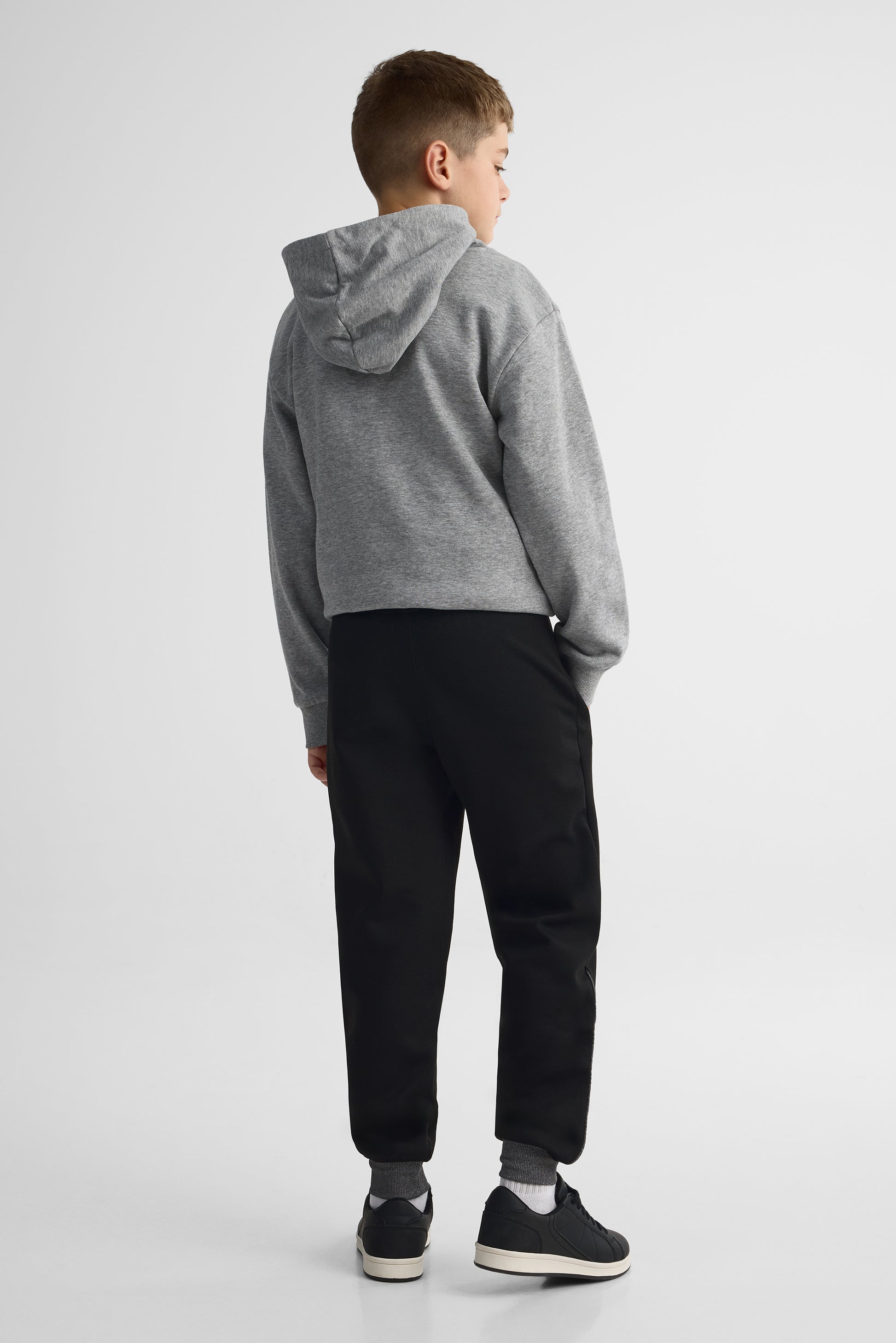 Pantalon jogger sportif - Ado garçon && NOIR