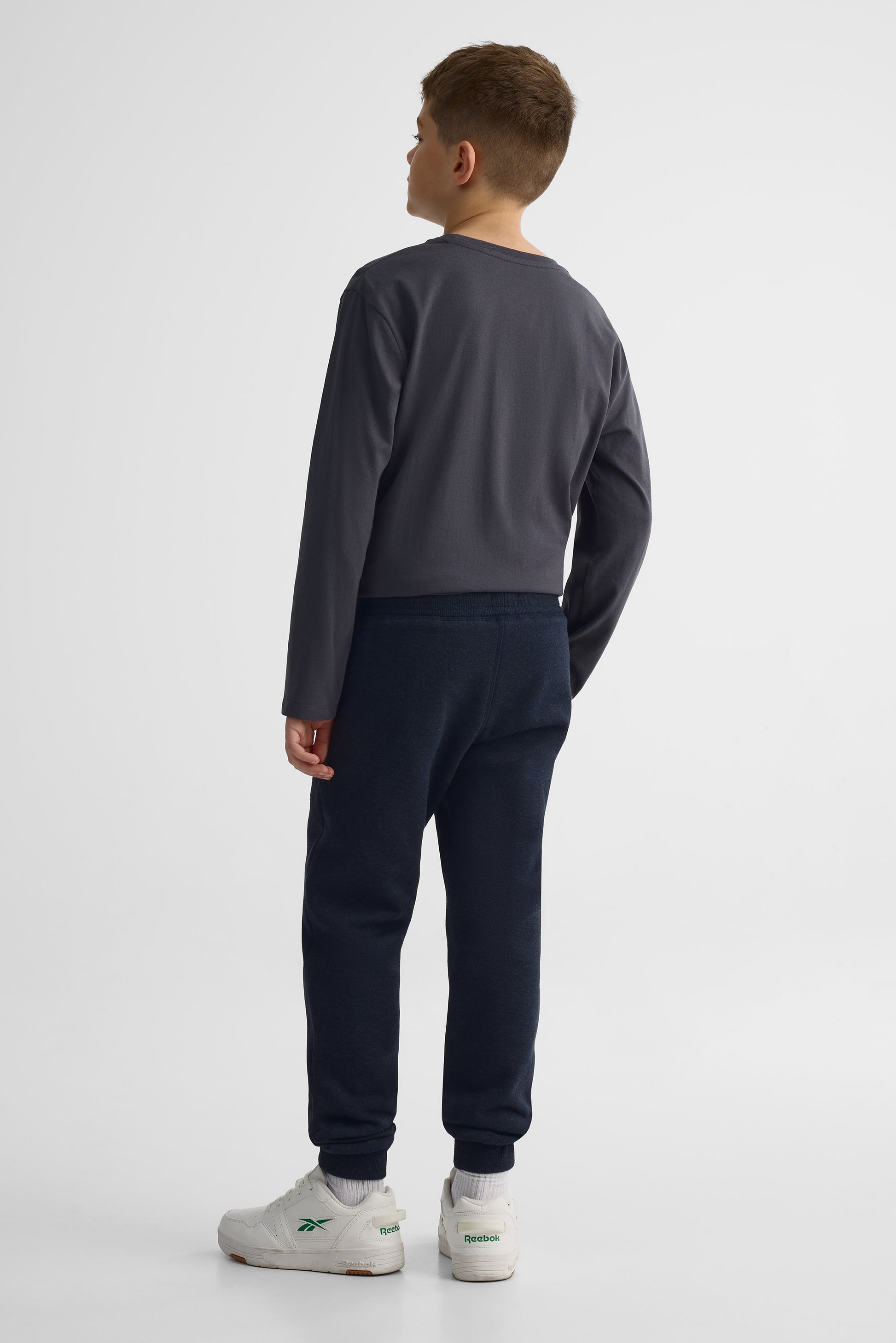Pantalon jogger ouaté - Ado garçon && MARIN