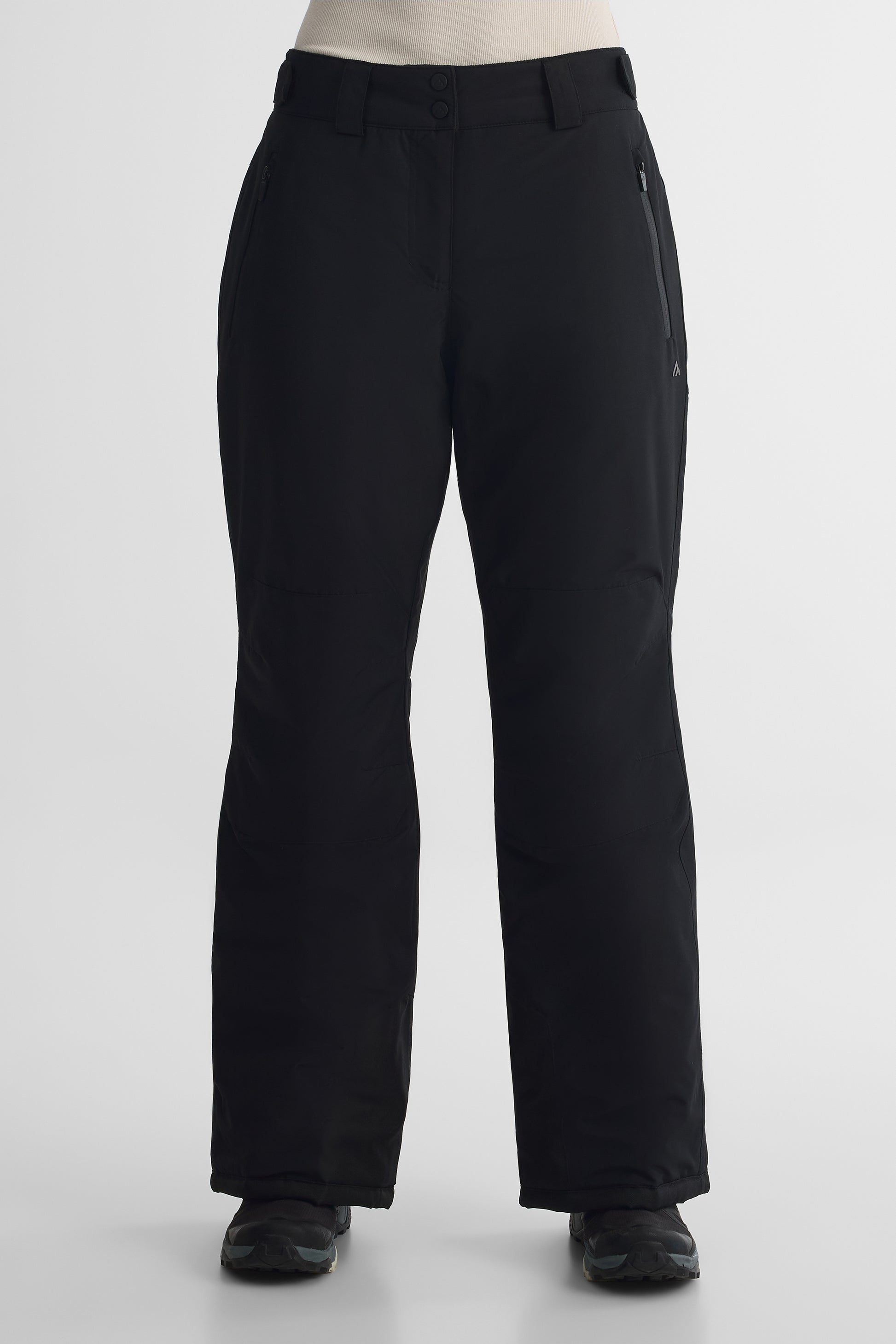 Pantalon de planche à neige chaud et imperméable femme - SNB 500 - Brun