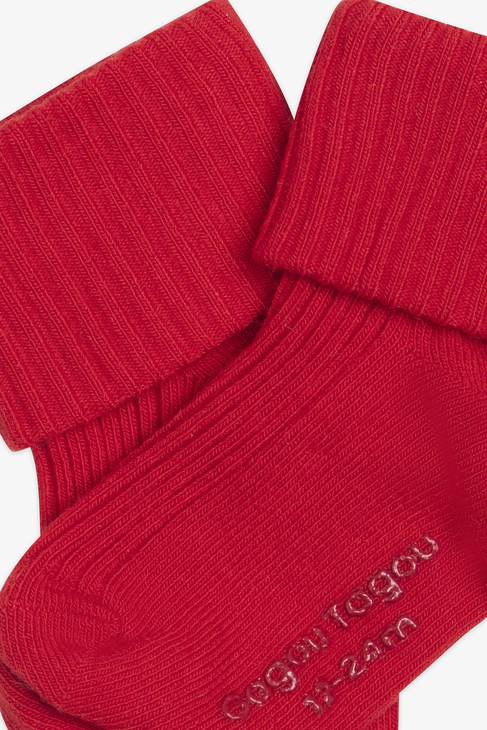 Chaussettes côtelées, 2T-3T - Bébé garçon && ROUGE
