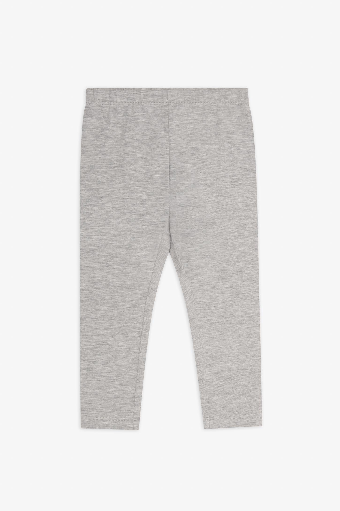 Legging uni, 2/20$ - Bébé fille && GRIS MIXTE