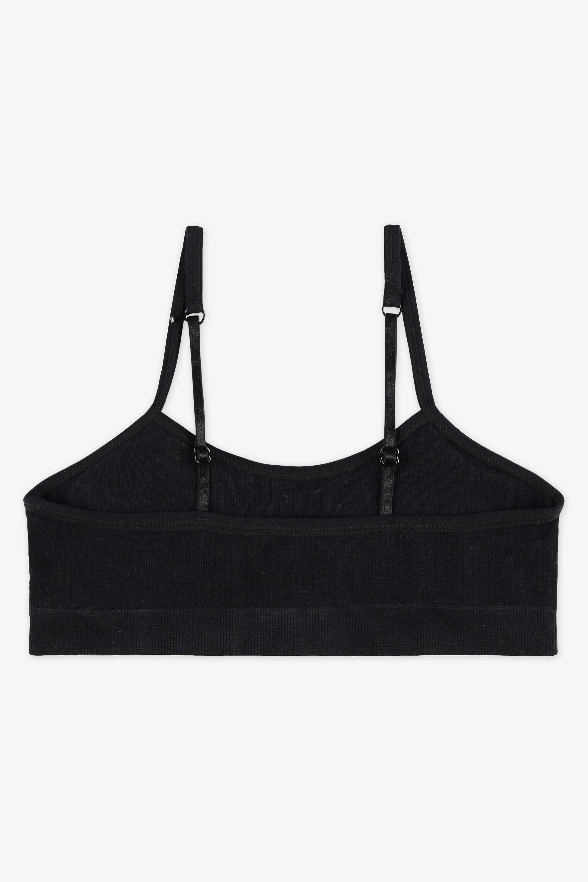 Bralette bretelles fines - Ado fille && NOIR