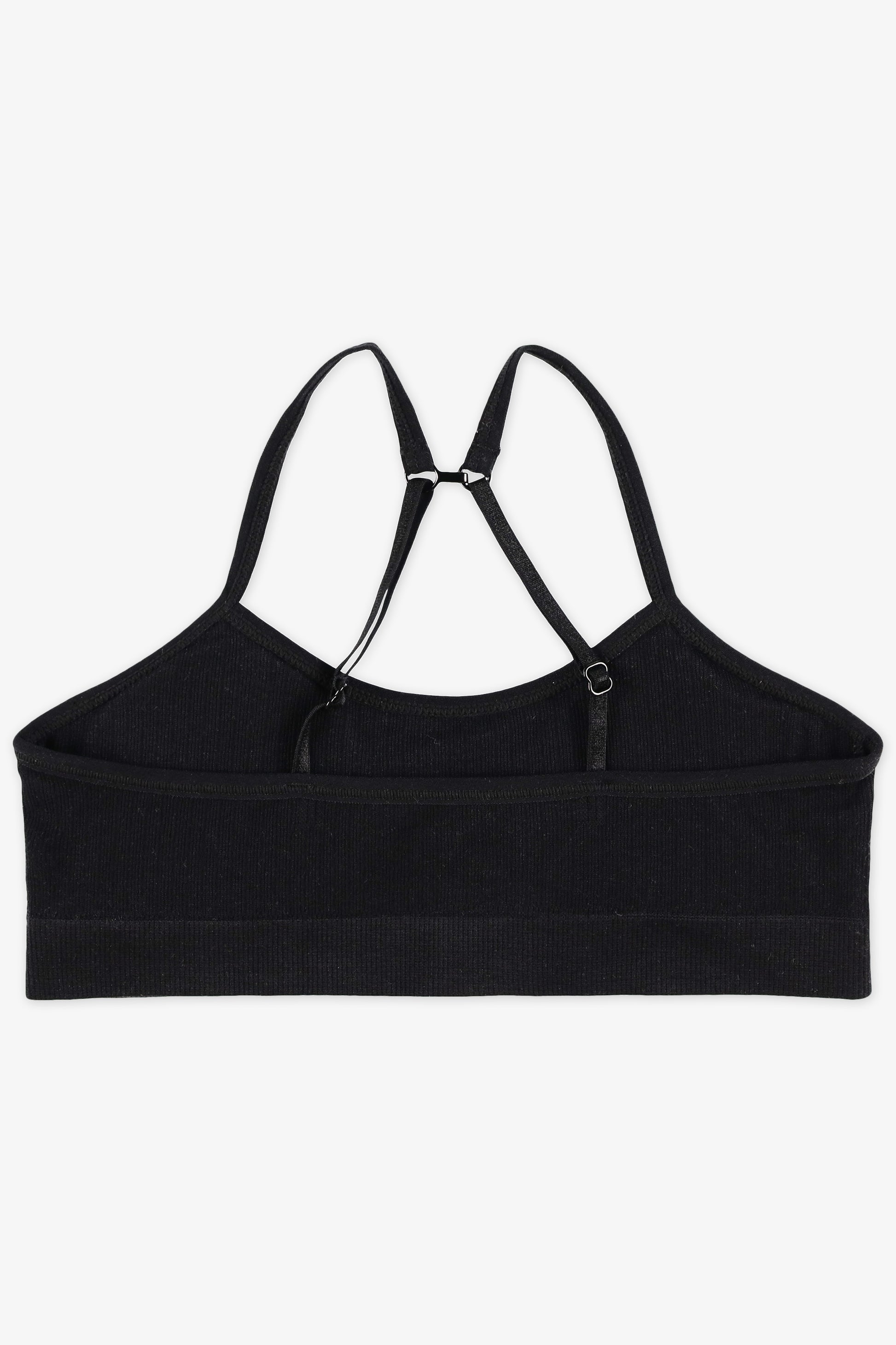 Bralette bretelles fines - Ado fille && NOIR