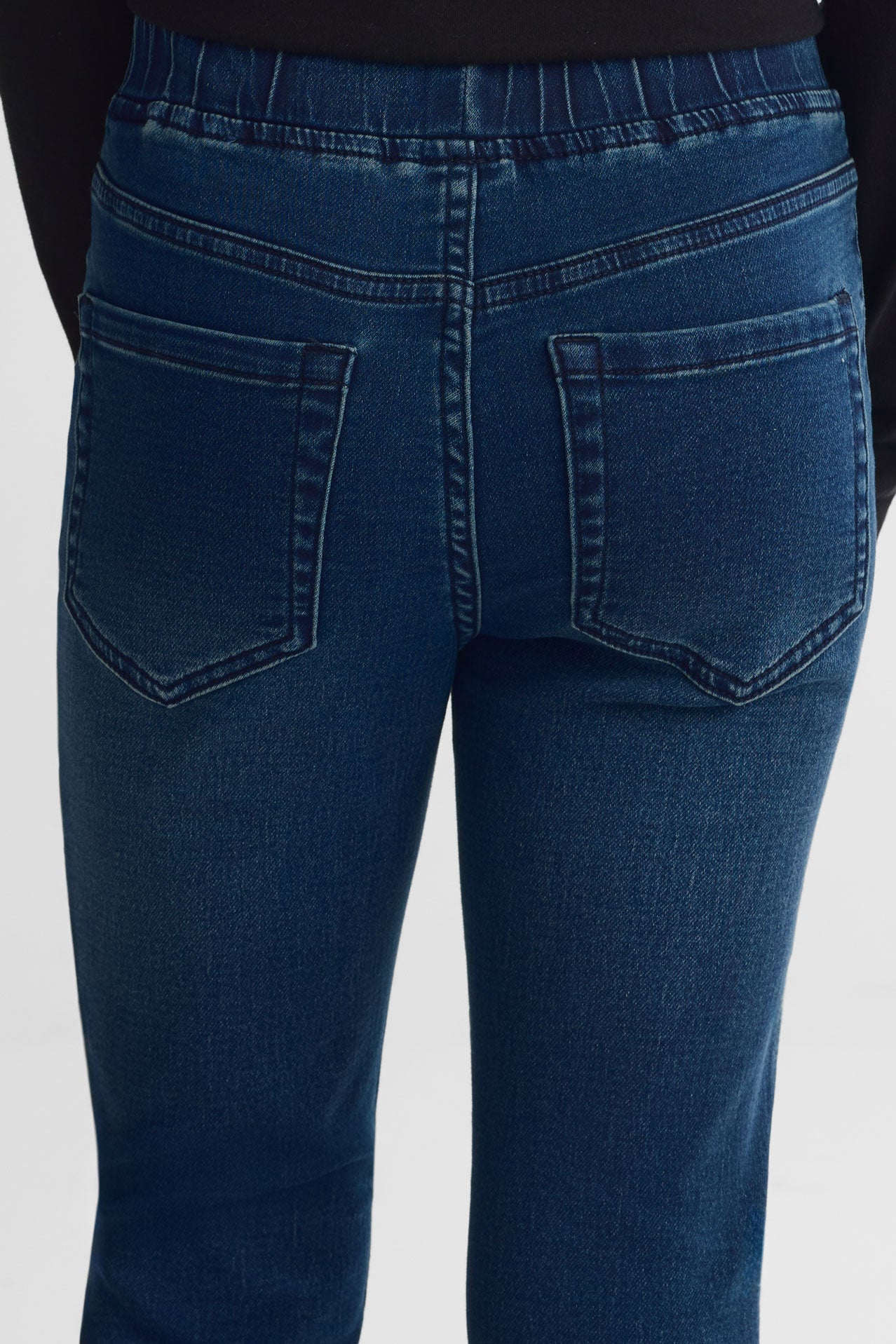 Jegging coupe ajustée - Ado fille && BLEU FONCÉ