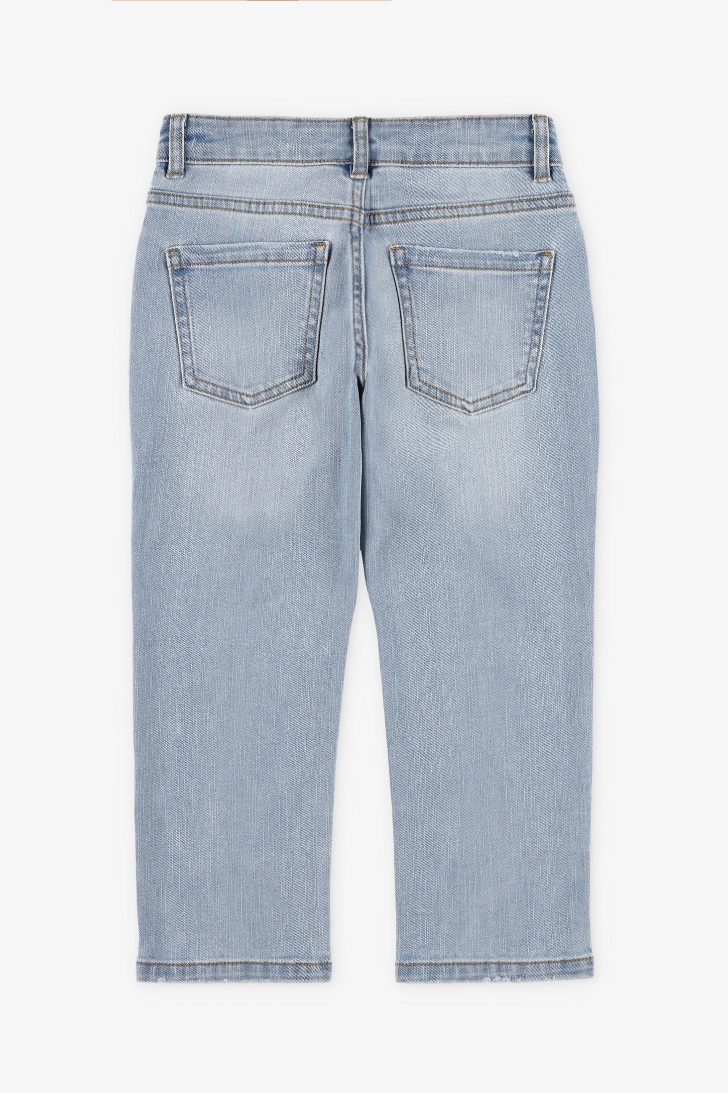 Jeans coupe droite - Enfant garçon && BLEU CLAIR
