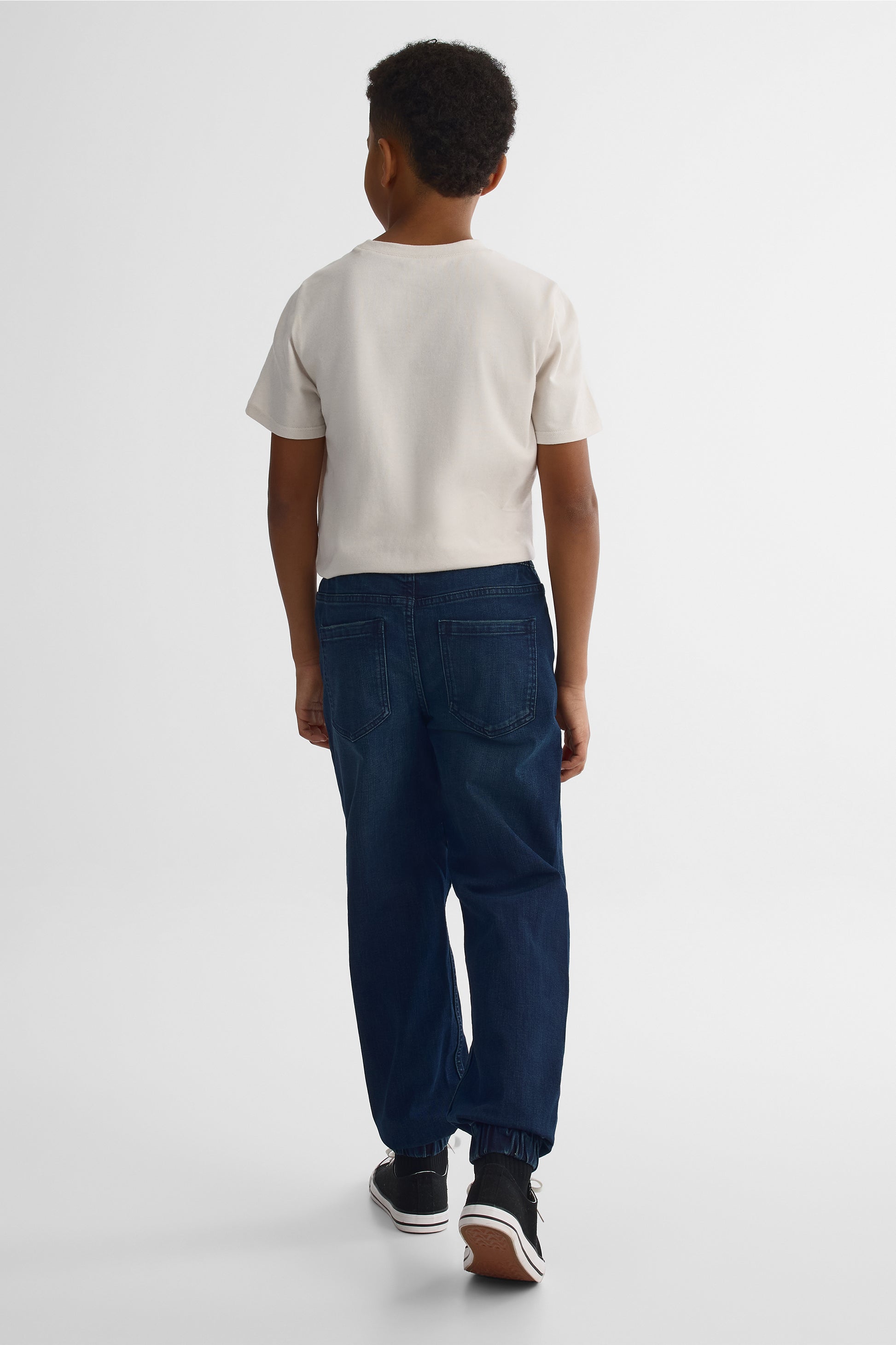 Jogger en jeans - Ado garçon - Aubainerie