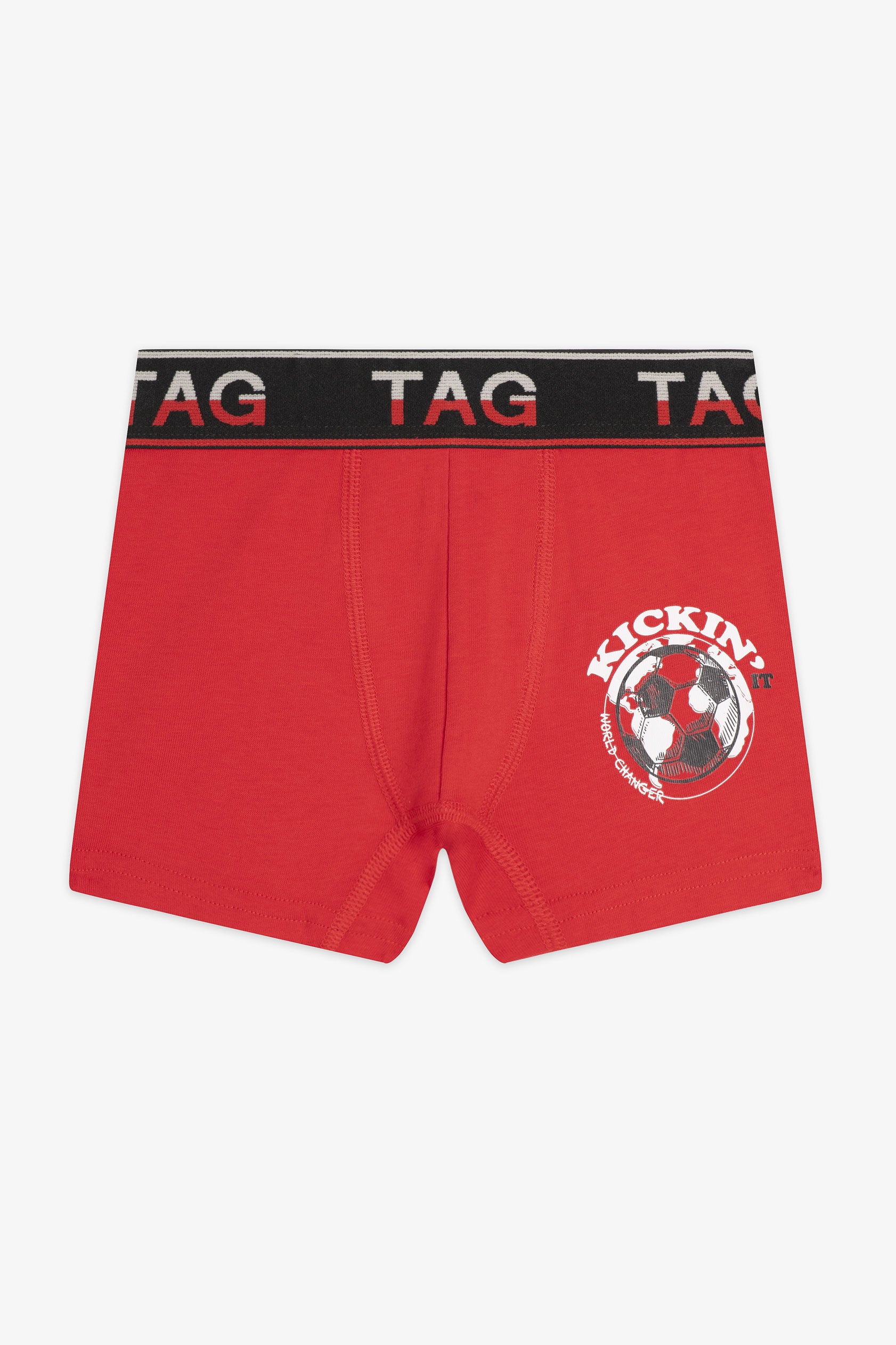 Caleçon - Enfant garçon && ROUGE