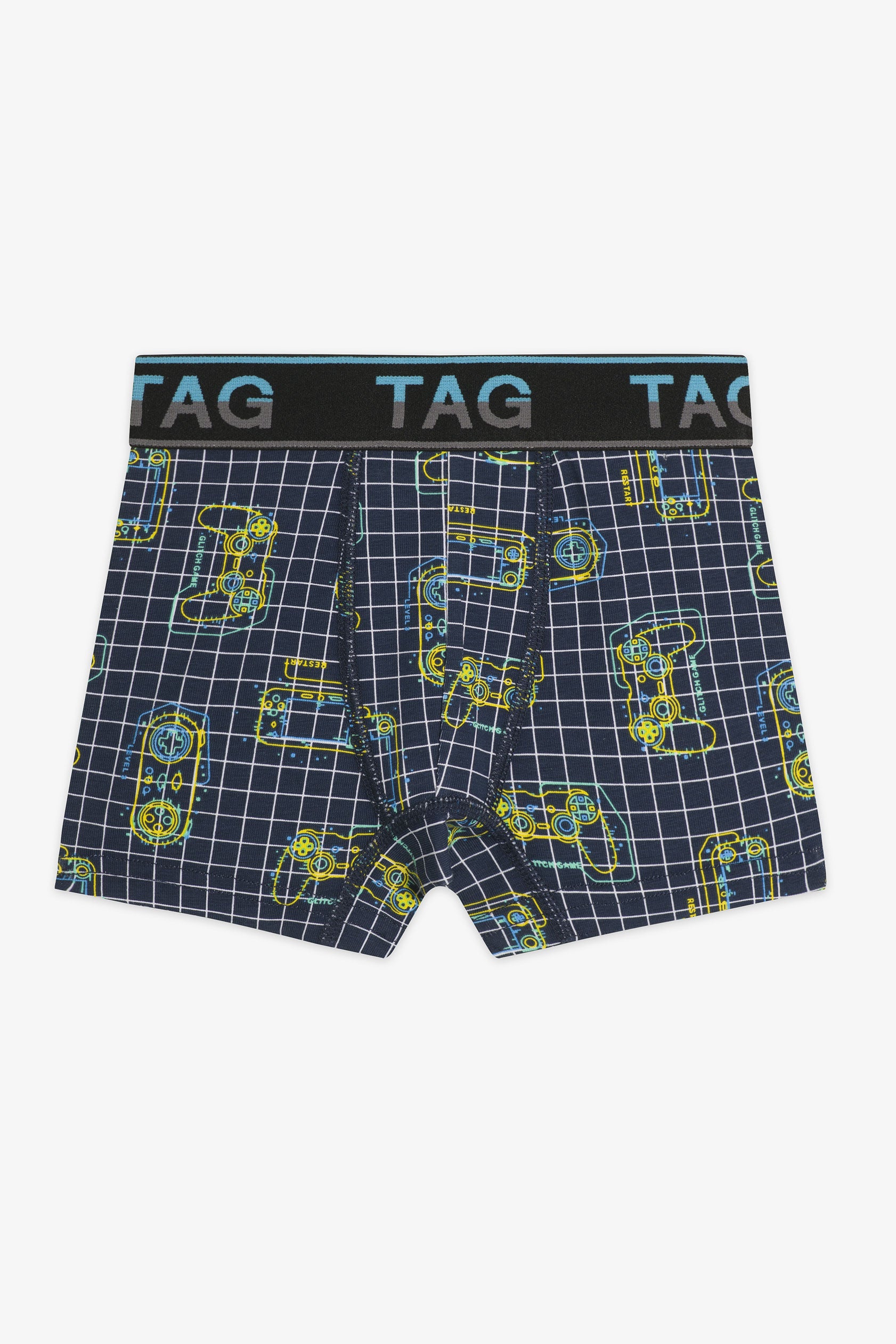 Caleçon imprimé - Enfant garçon && MARIN