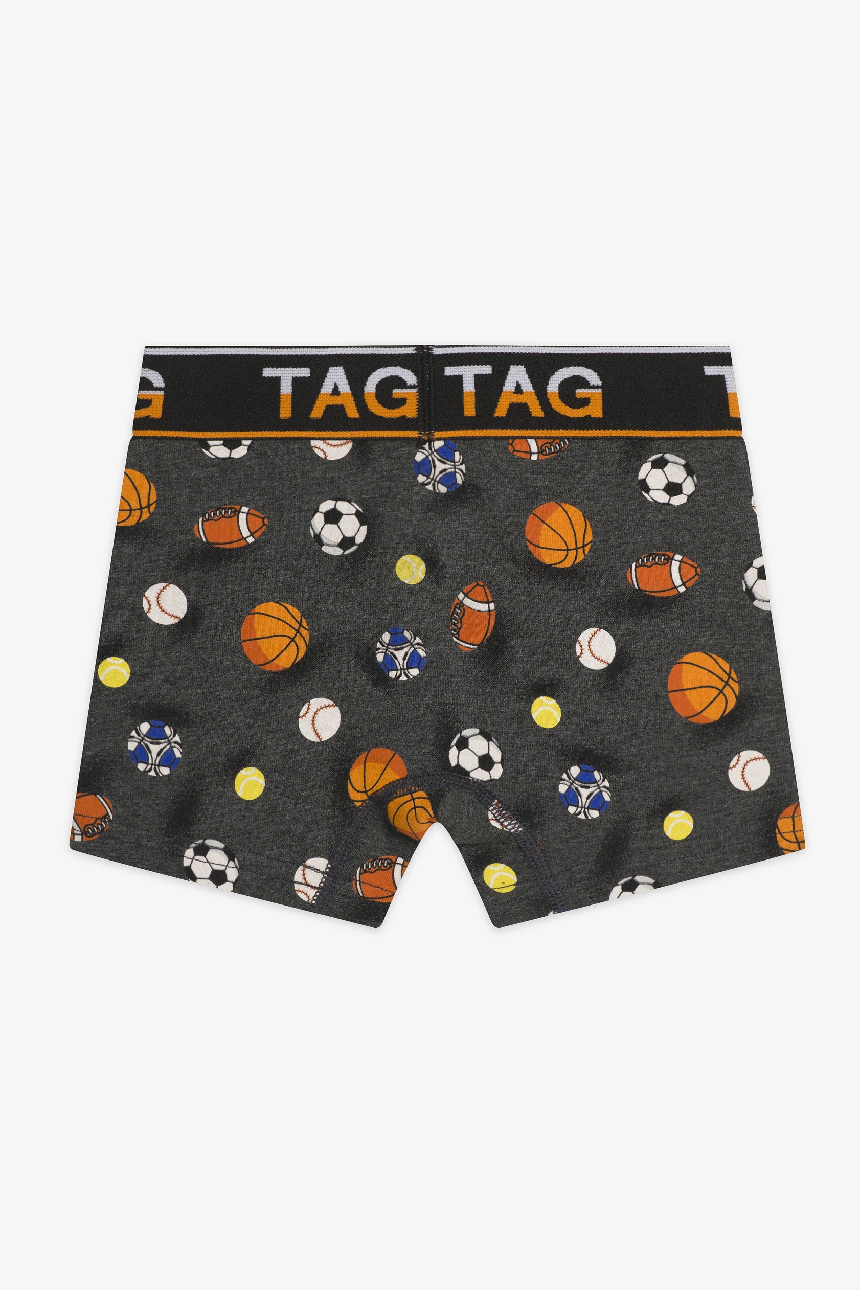 Caleçon imprimé - Enfant garçon && CHARBON MIXTE