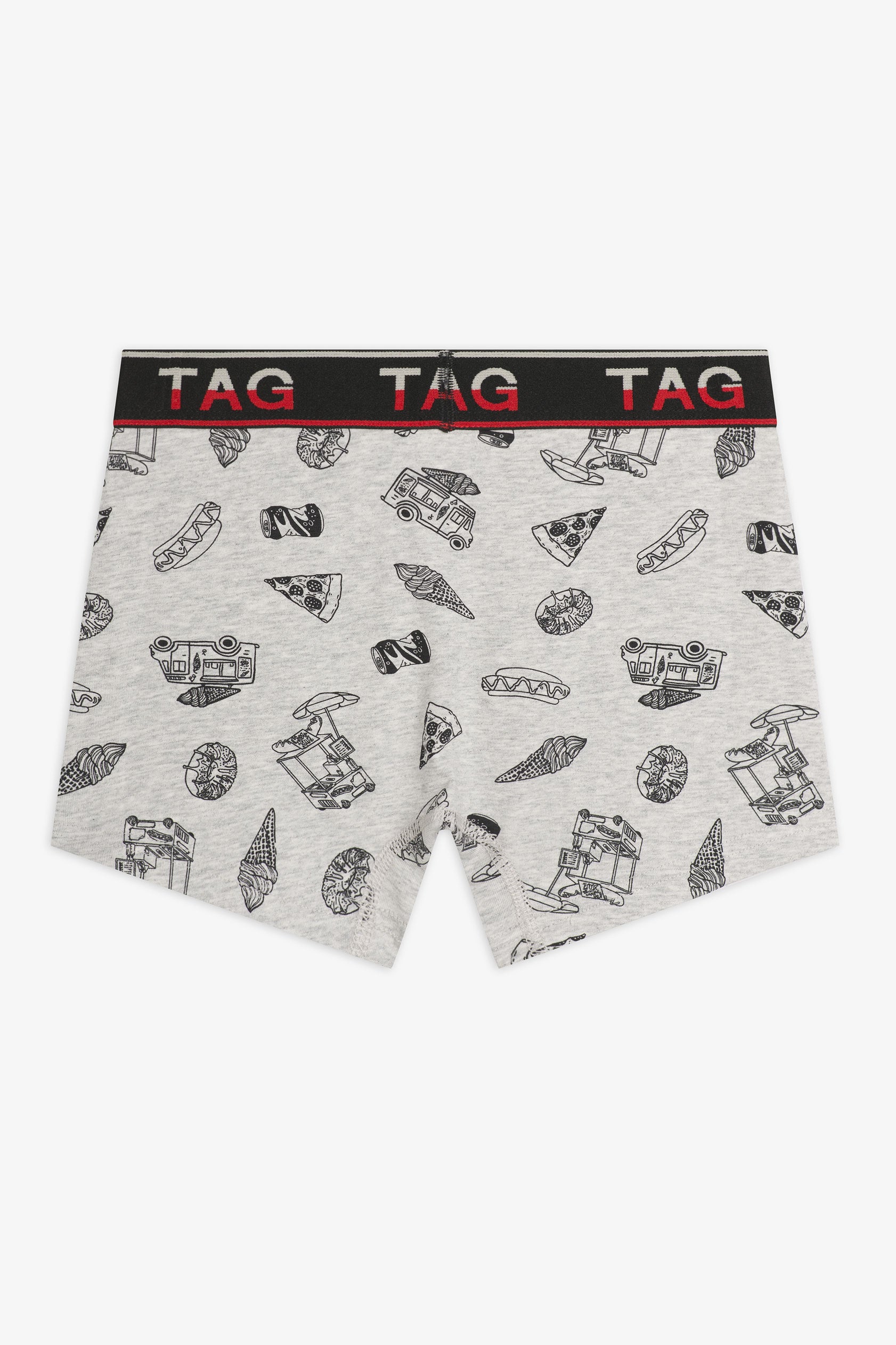 Caleçon - Ado garçon && MIX GRIS CLAIR