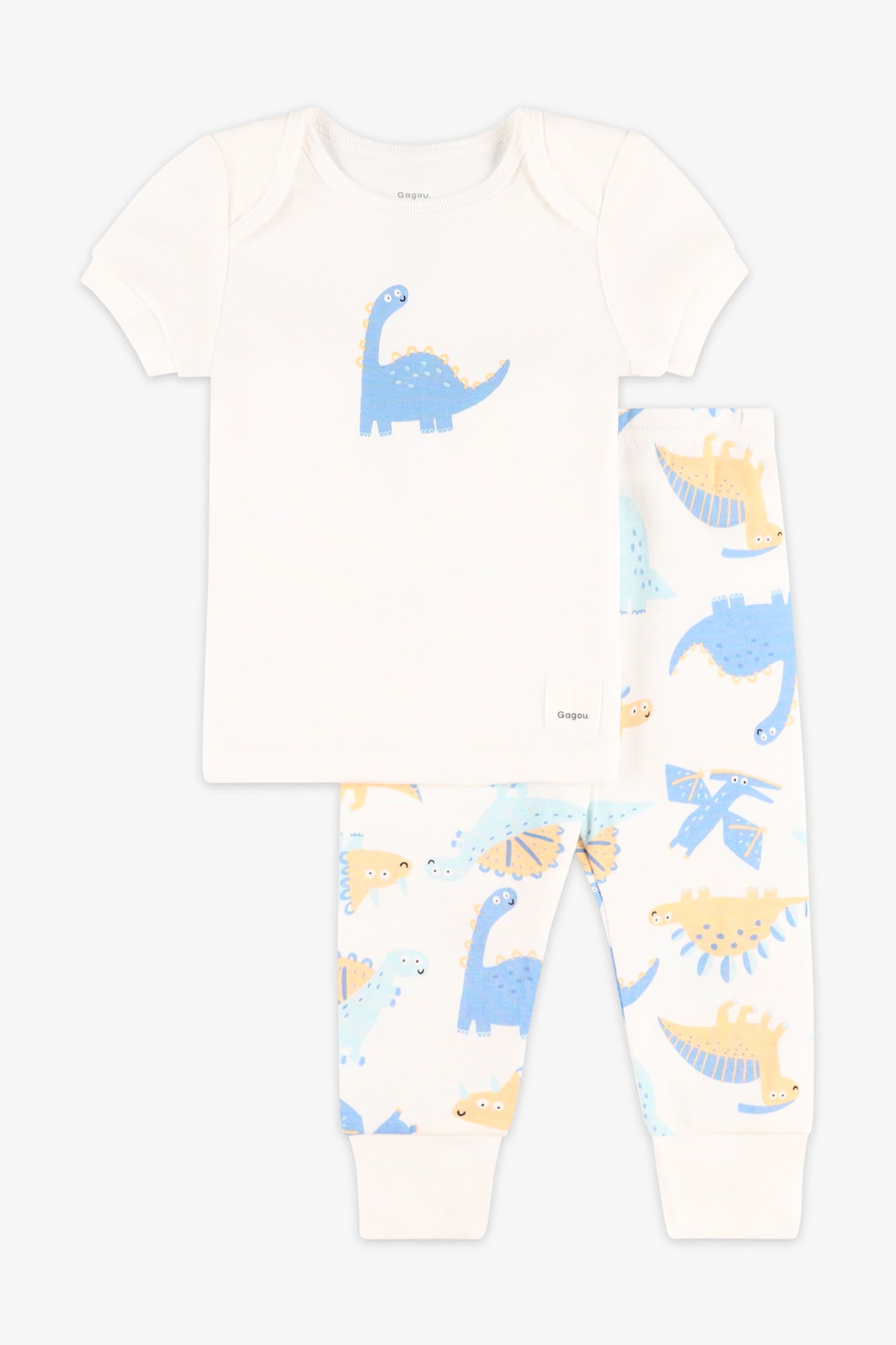 Ensemble 2-pièces coton bio, 2/30$ - Bébé garçon && BLEU MULTI