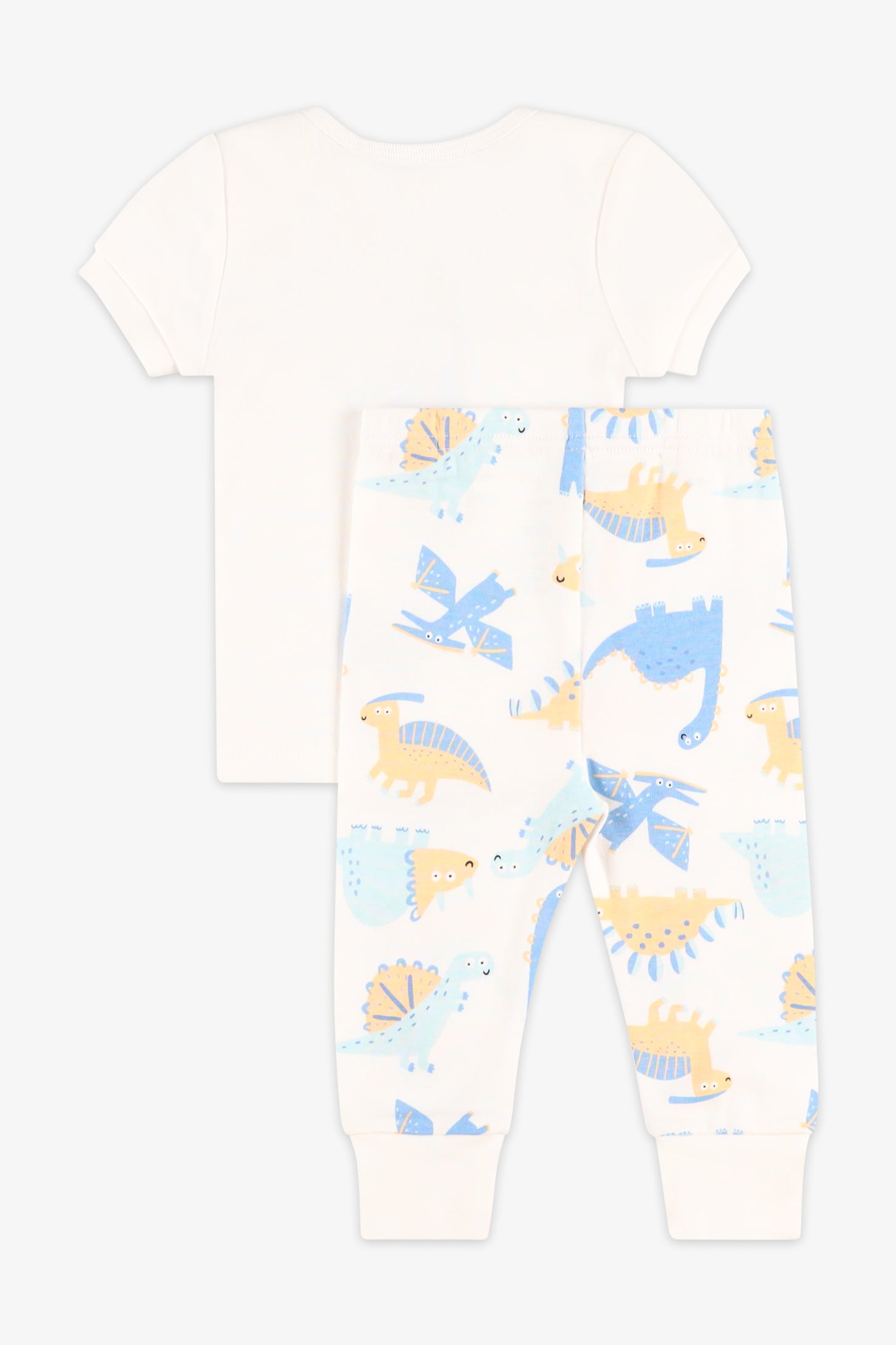Ensemble 2-pièces coton bio, 2/30$ - Bébé garçon && BLEU MULTI