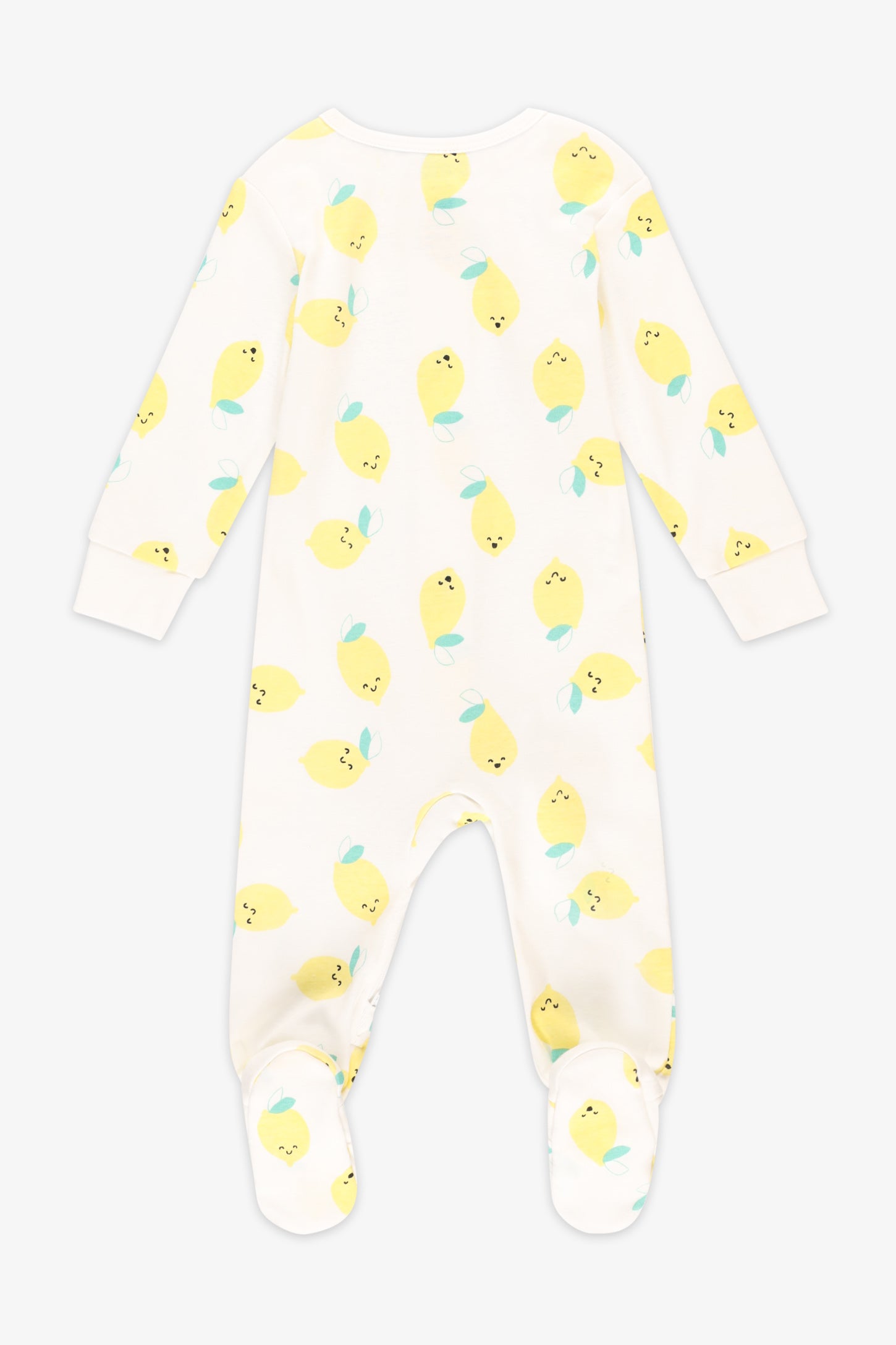 Pyjama 1-pièce coton bio, 2/30$ - Bébé && JAUNE