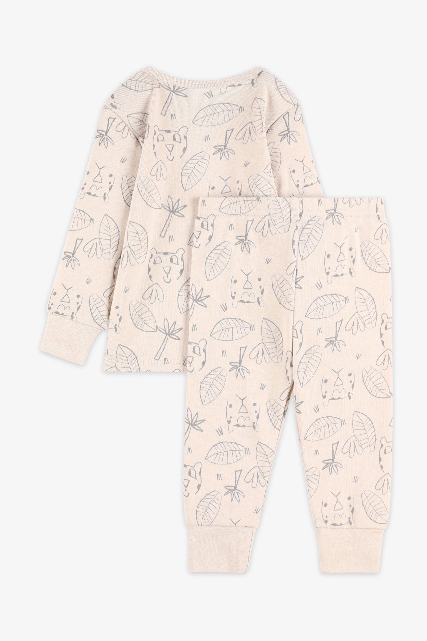 Ensemble 2-pièces coton bio, 2/30$ - Bébé garçon && BEIGE