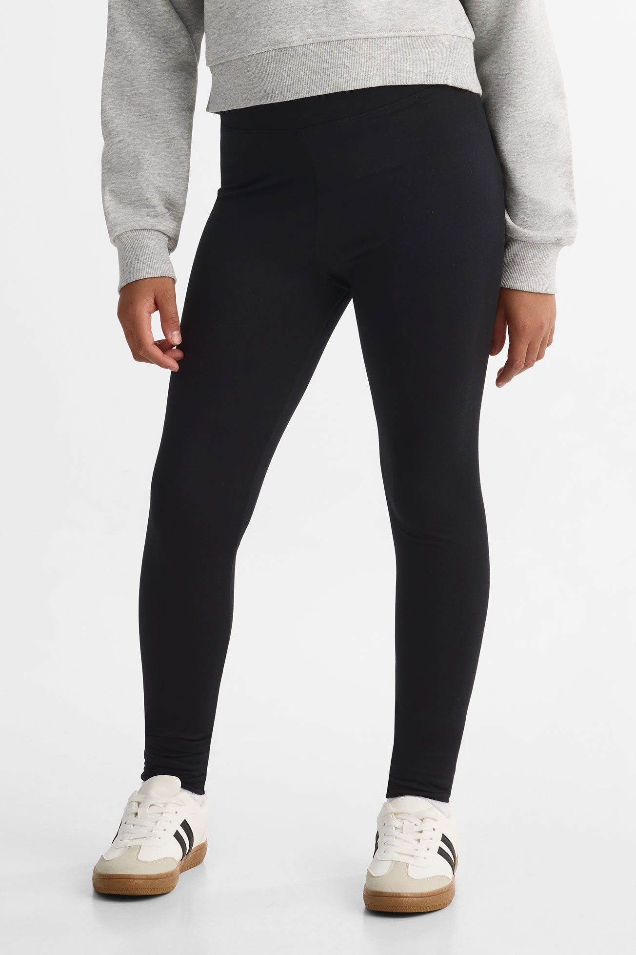 Legging élastique confortable – Ado fille && NOIR