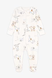 Pyjama 1 pièce en coton - Bébé - Aubainerie