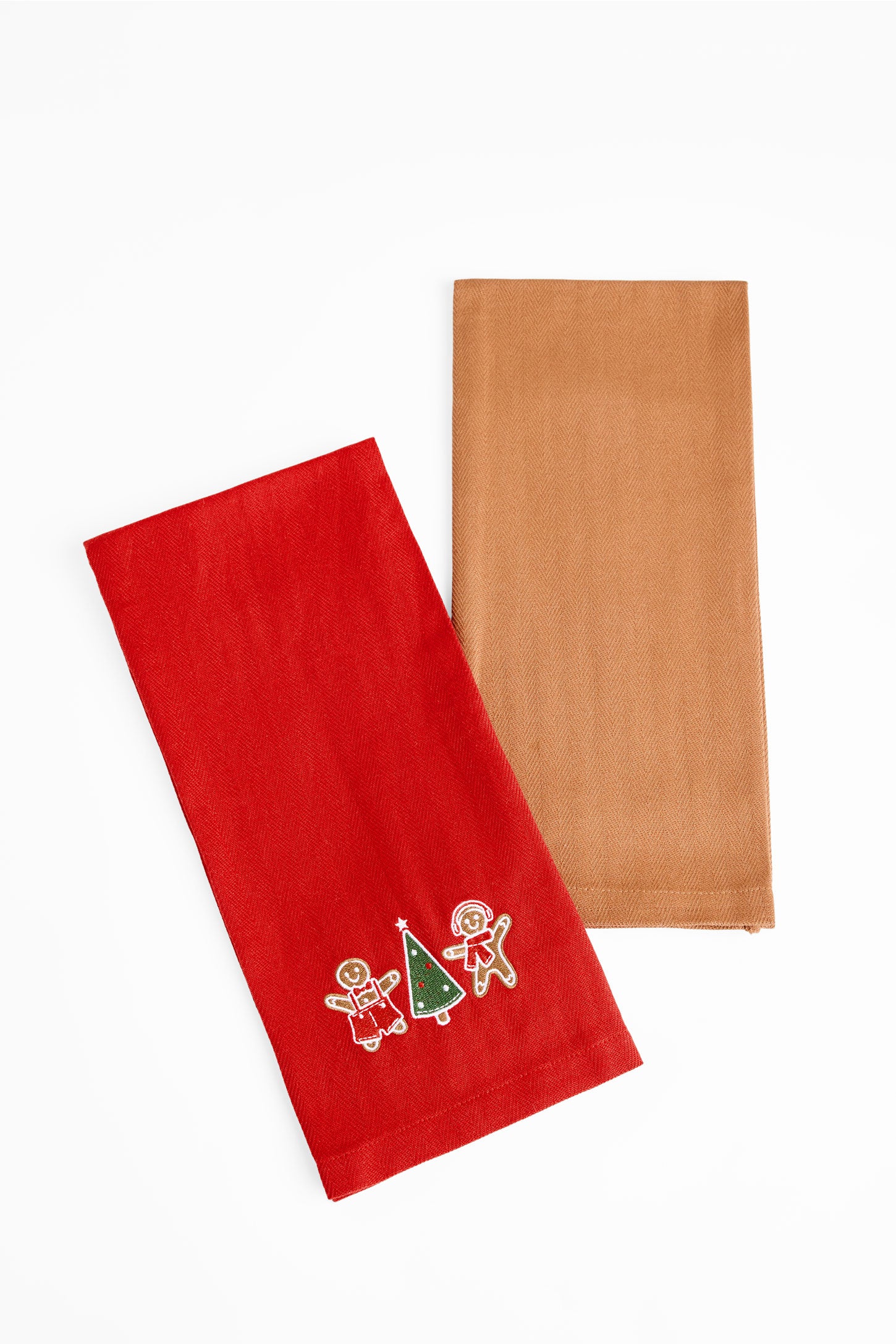 Pack de serviettes de table 18x28" && ROUGE