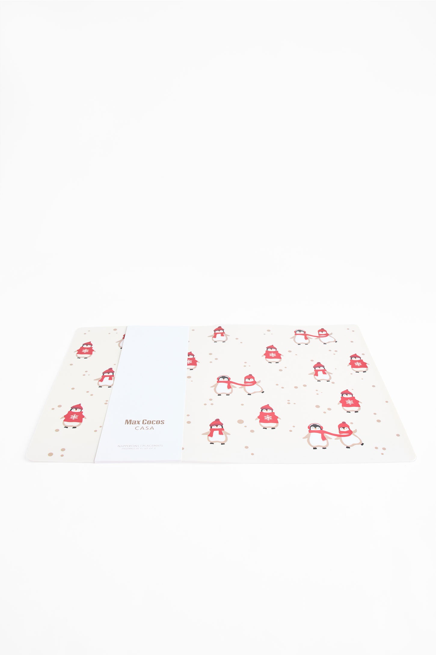 Napperon imprimé en plastique - 6 unités && MULTI