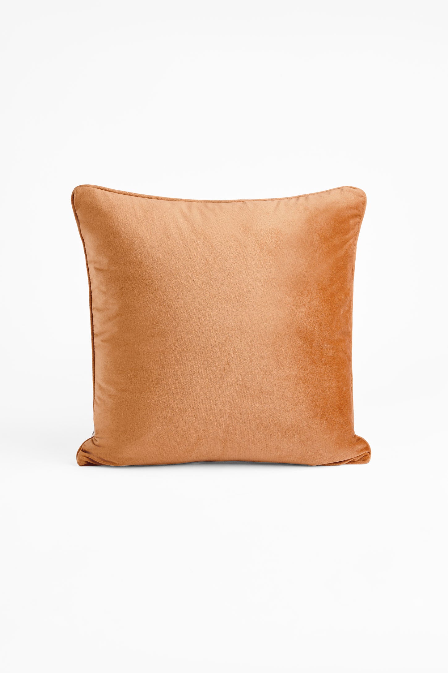Coussin imprimé en polyester 18"x18" && BEIGE