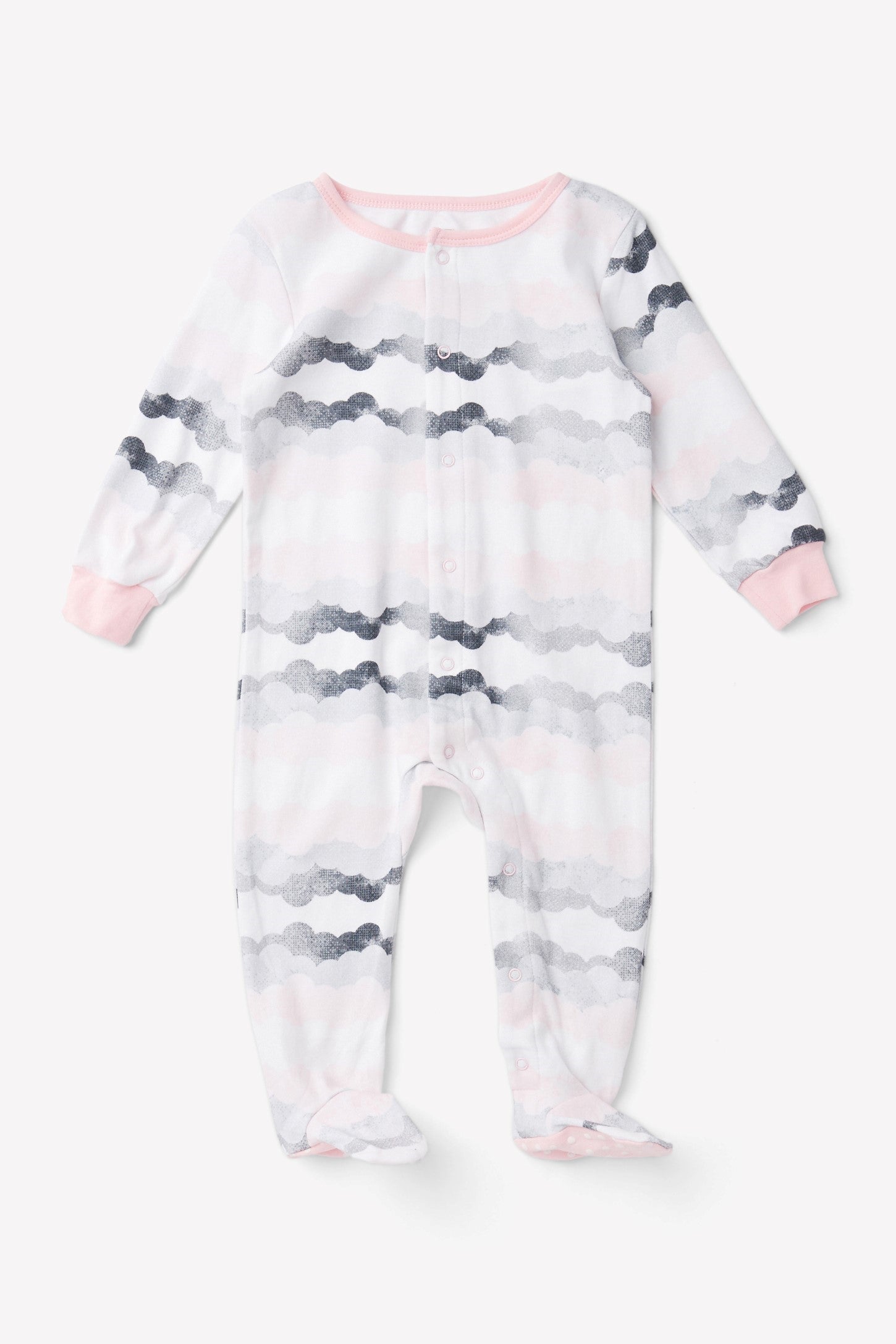 Pyjama à pattes - Bébé fille && BLANC