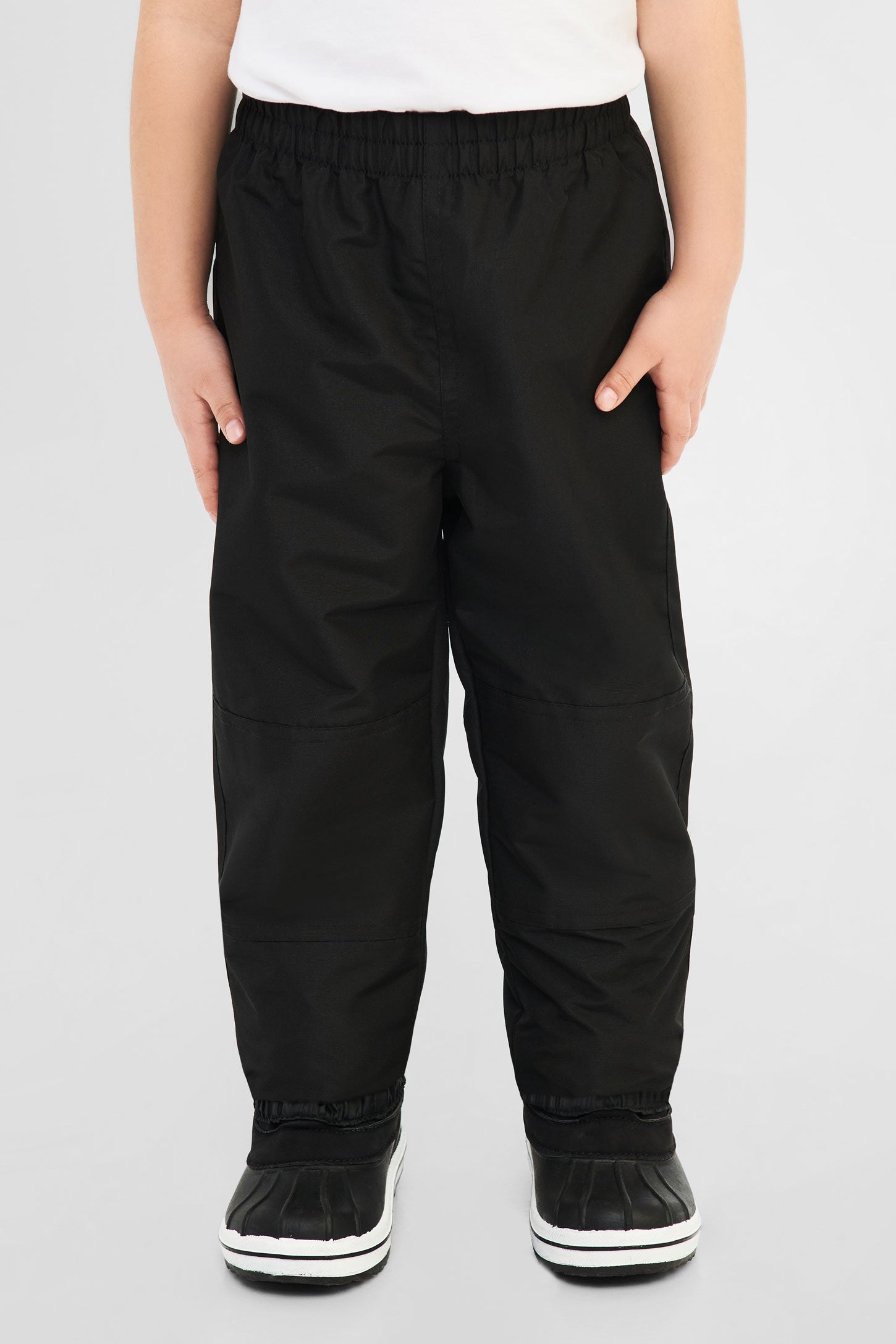 Pantalon d'extérieur doublé en polar - Enfant && NOIR