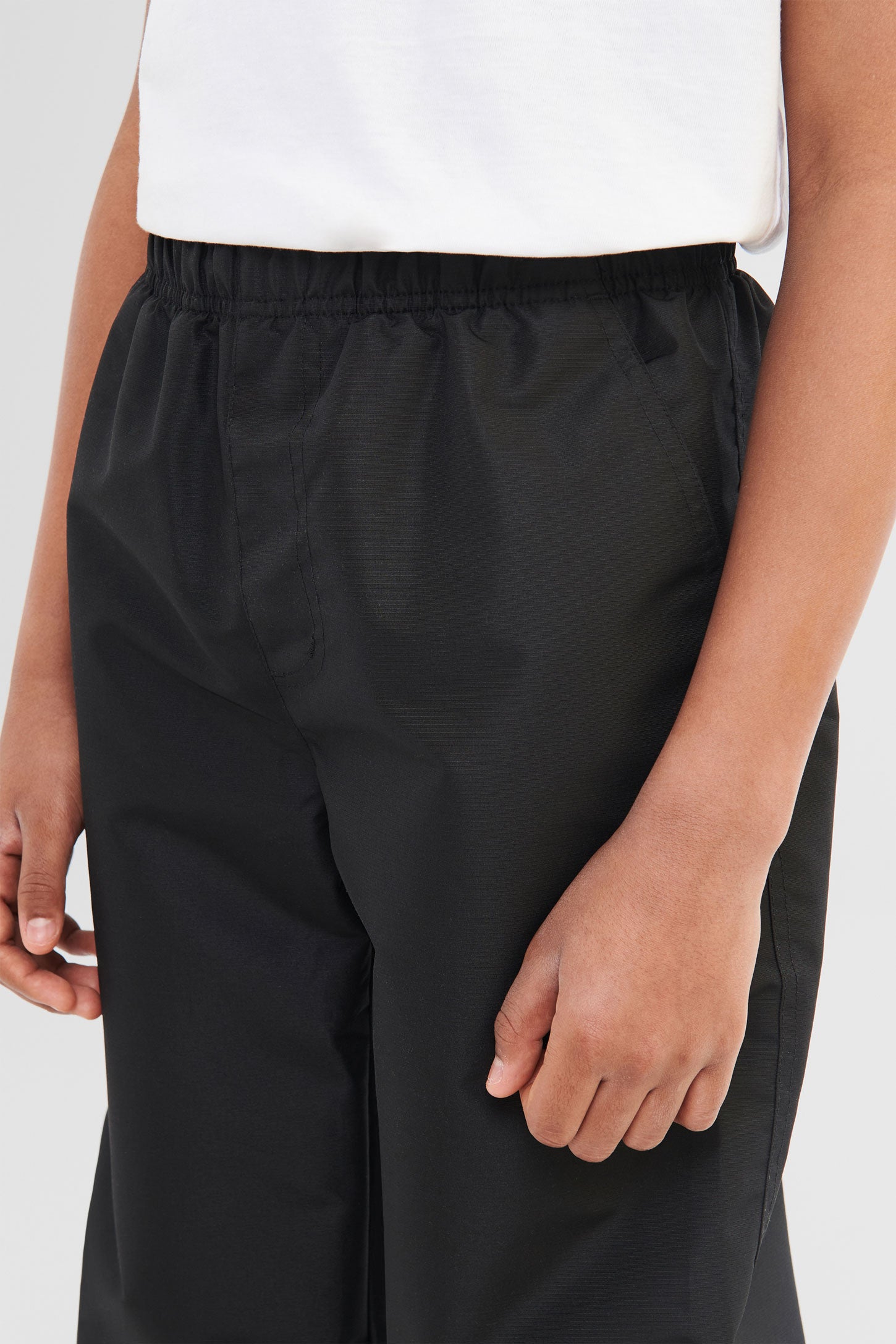 Pantalon d'extérieur doublé en polar - Ado garçon && NOIR