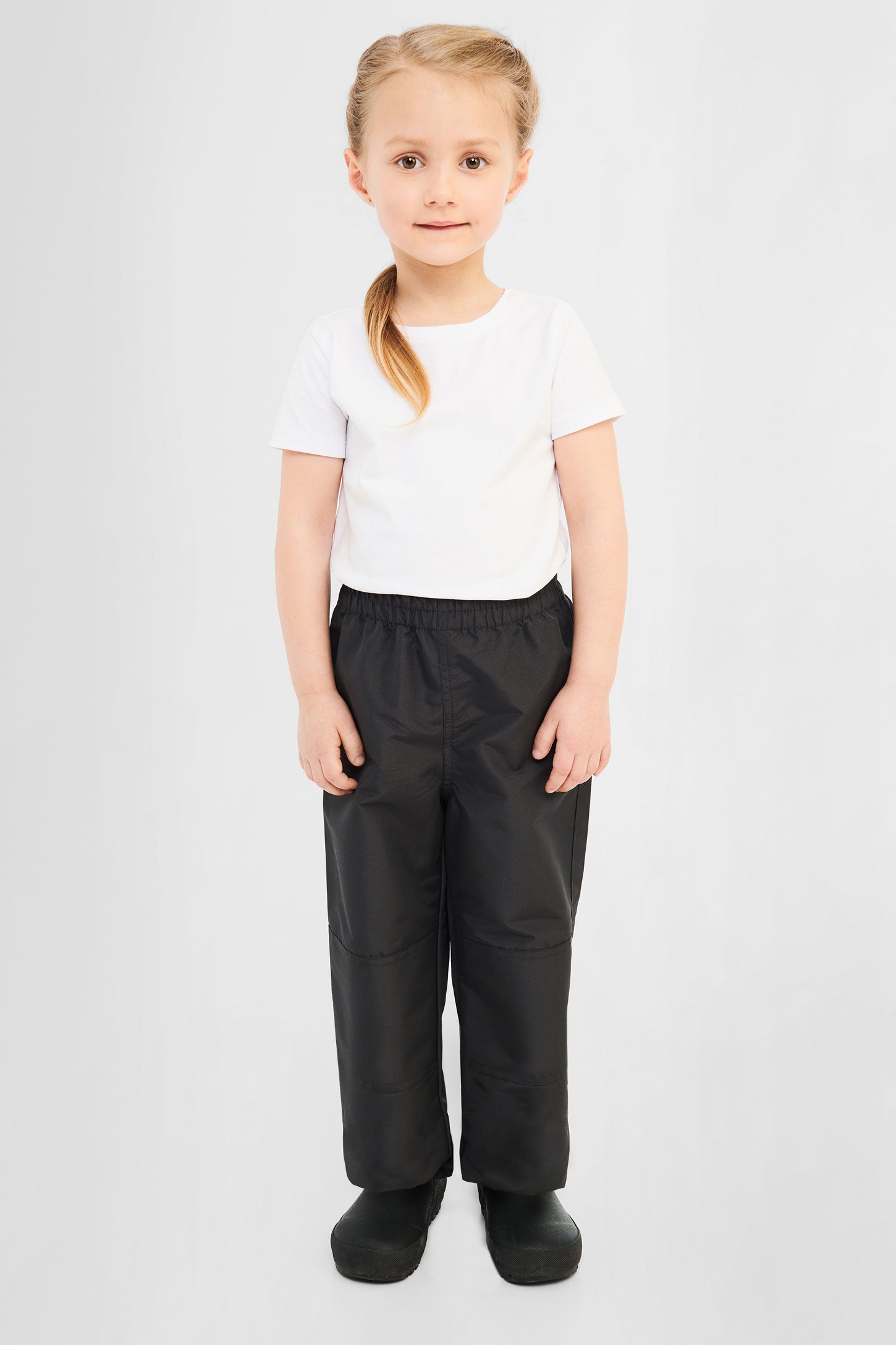 Pantalon d'extérieur doublé en jersey - Enfant && GRIS
