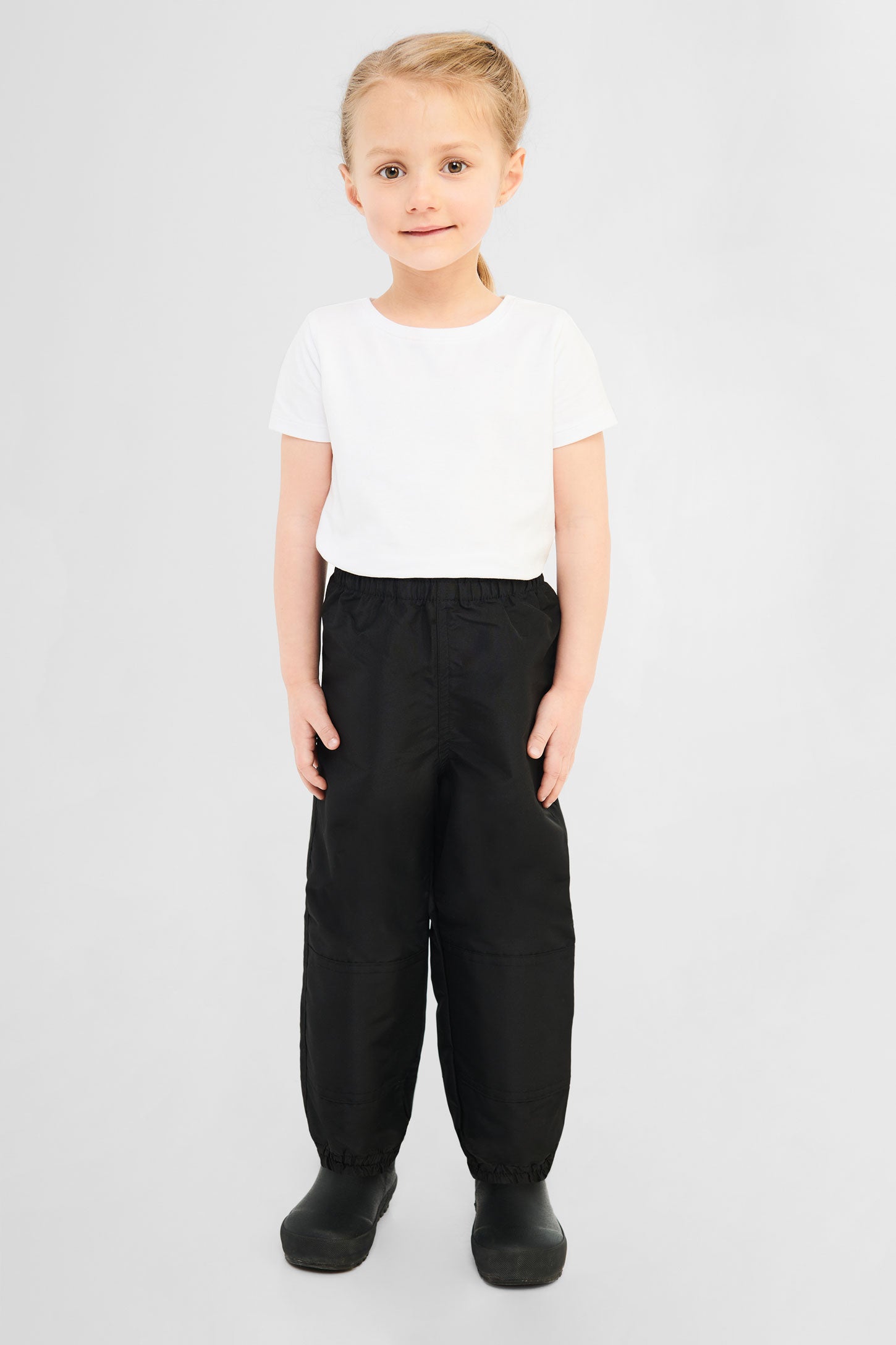 Pantalon d'extérieur mi-saison - Enfant garçon && NOIR