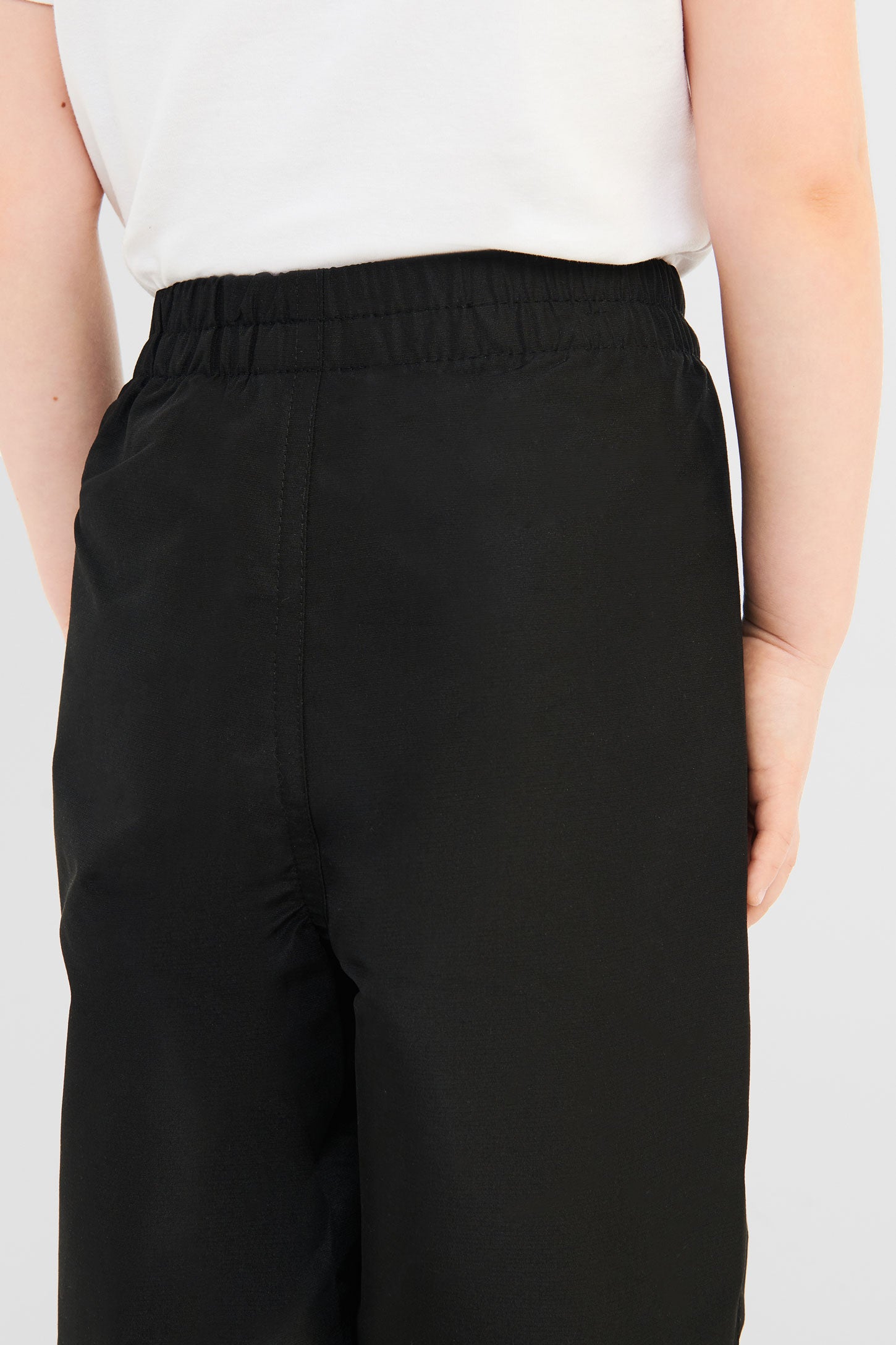 Pantalon d'extérieur mi-saison - Enfant garçon && NOIR