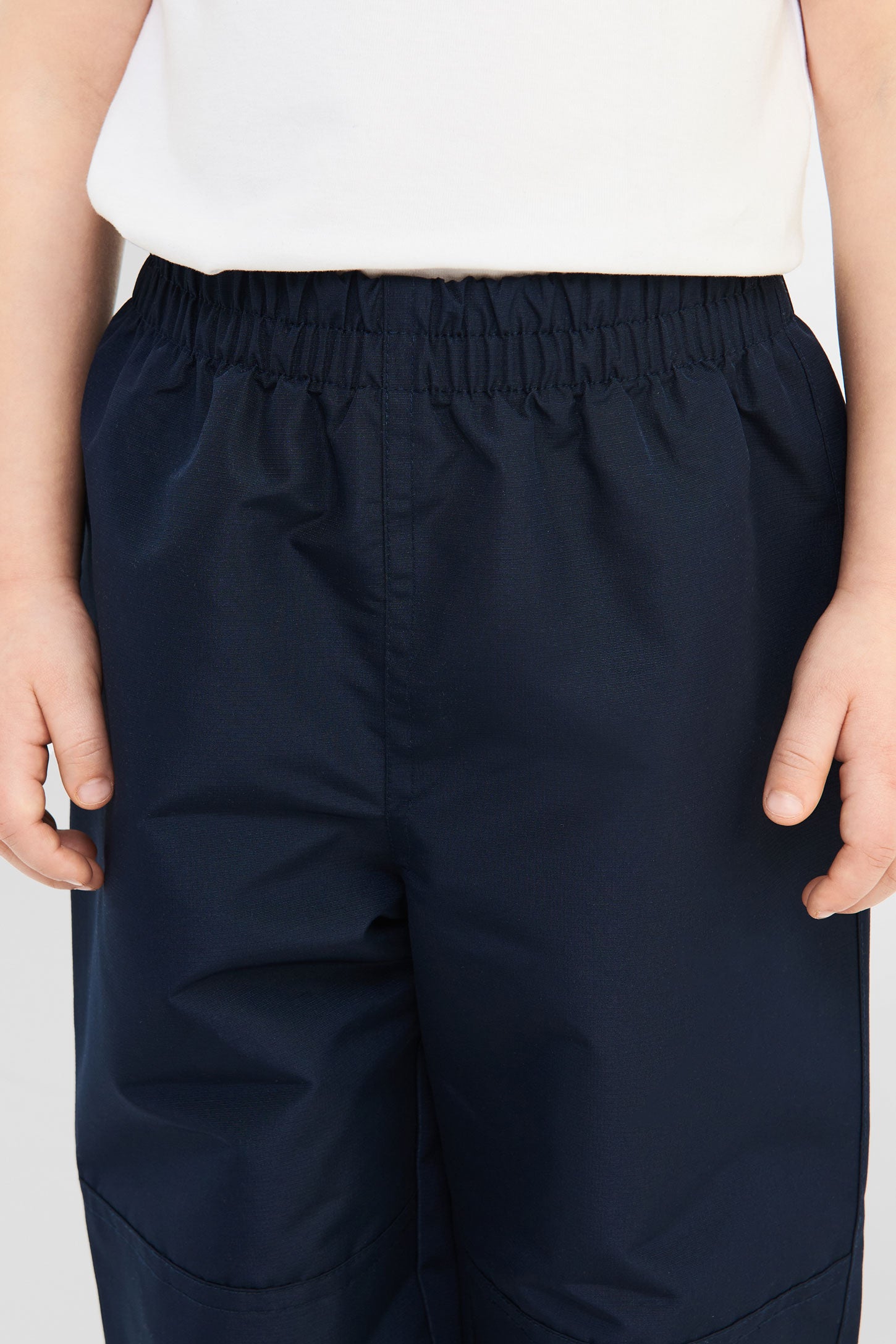 Pantalon d’extérieur doublé en jersey - Enfant && MARIN