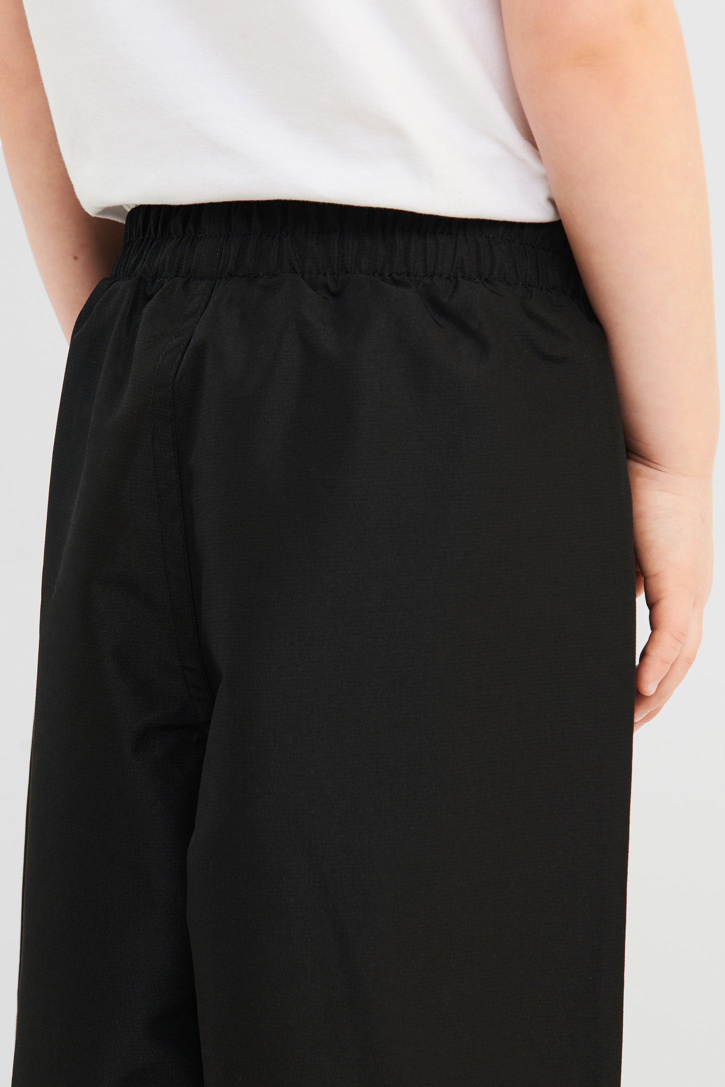 Pantalon d’extérieur mi-saison en nylon - Enfant && NOIR