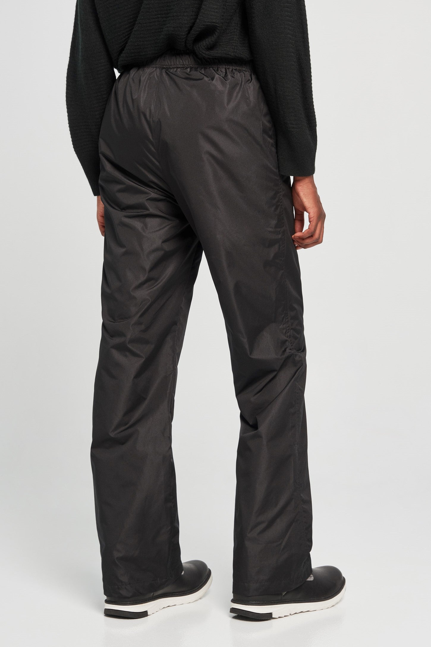 Pantalon d’extérieur mi-saison en nylon - Femme && NOIR