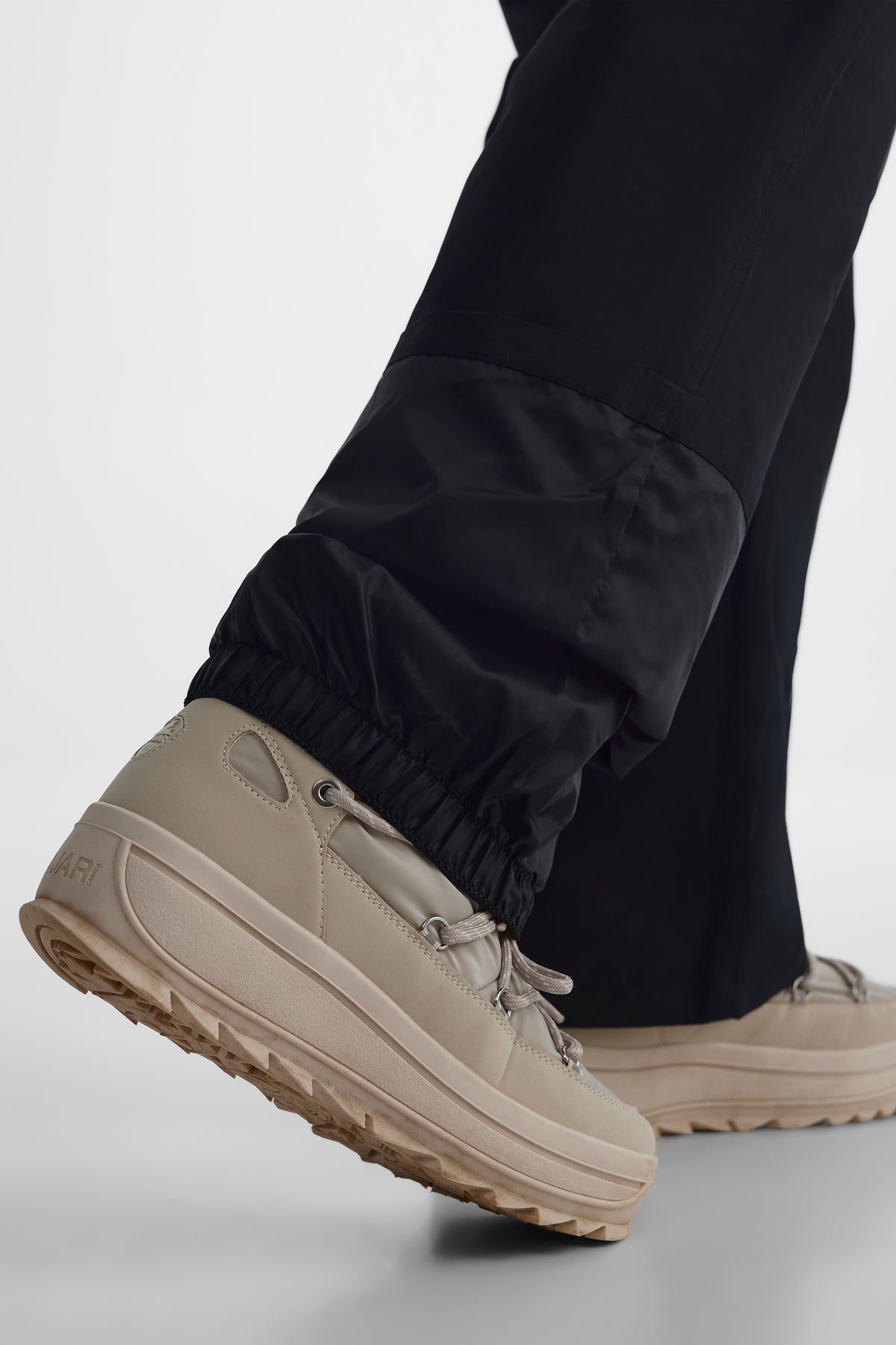 Pantalon d’extérieur mi-saison en nylon - Femme && NOIR