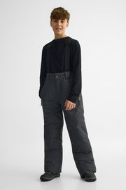 Salopette d'hiver isolée grise - Ado garçon && GRIS FONCE