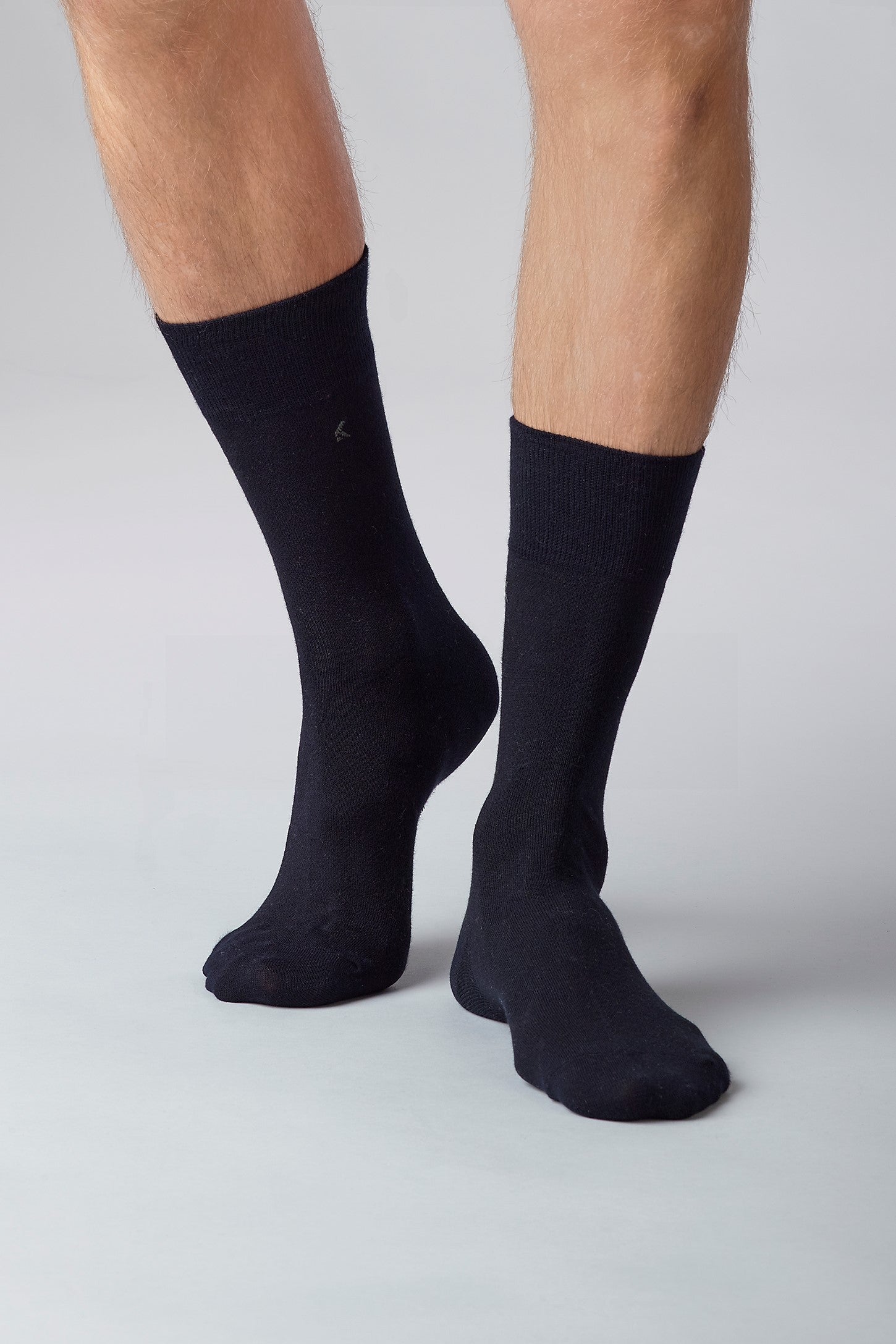 Lot de 3 paires de chaussettes en coton premium - Homme && COULEUR 2